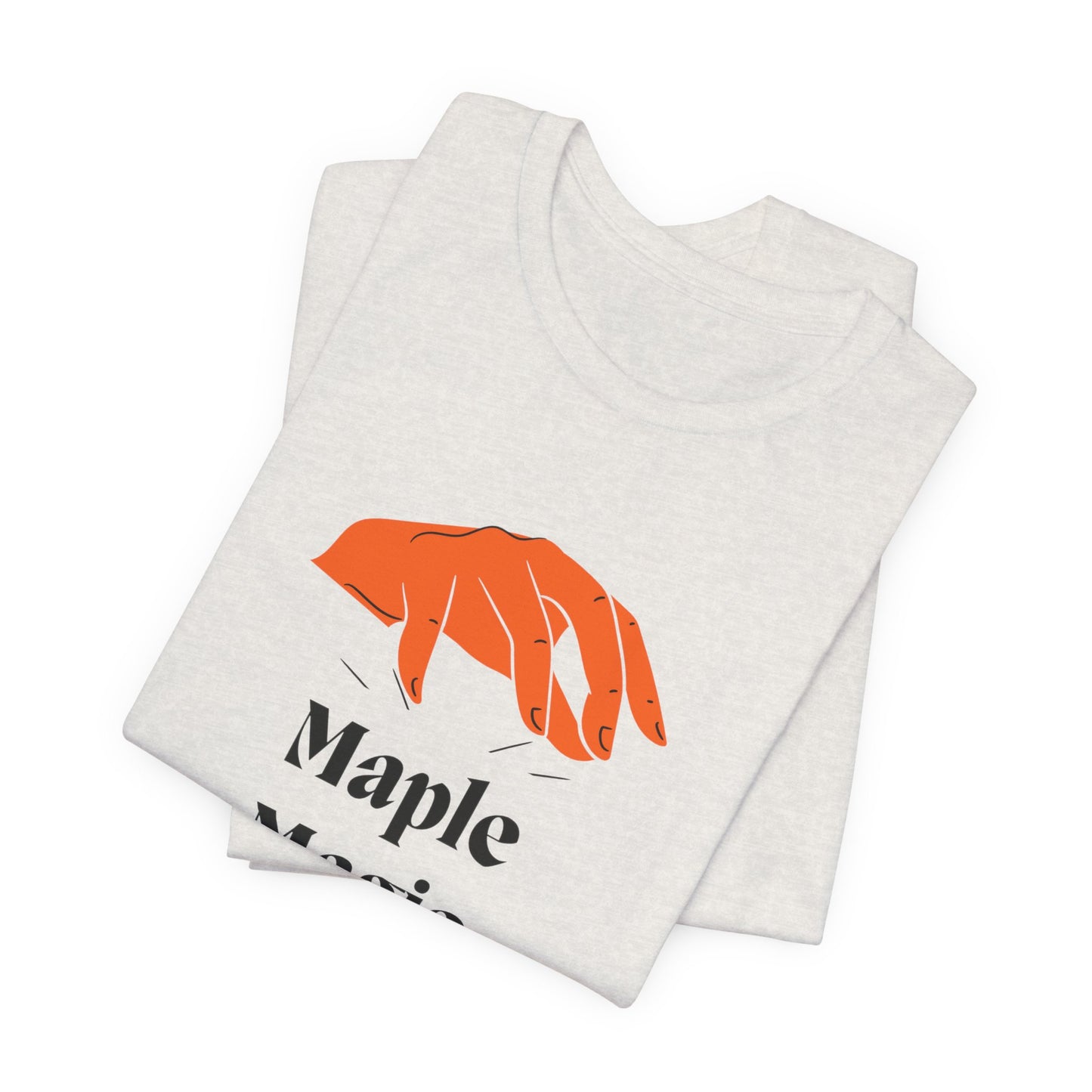 Maple Magic Unisex Tee - Cozy Casual Wear, Nature Lover Gift, Autumn Fashion, Eco-Friendly Style, Seasonal Celebration Top