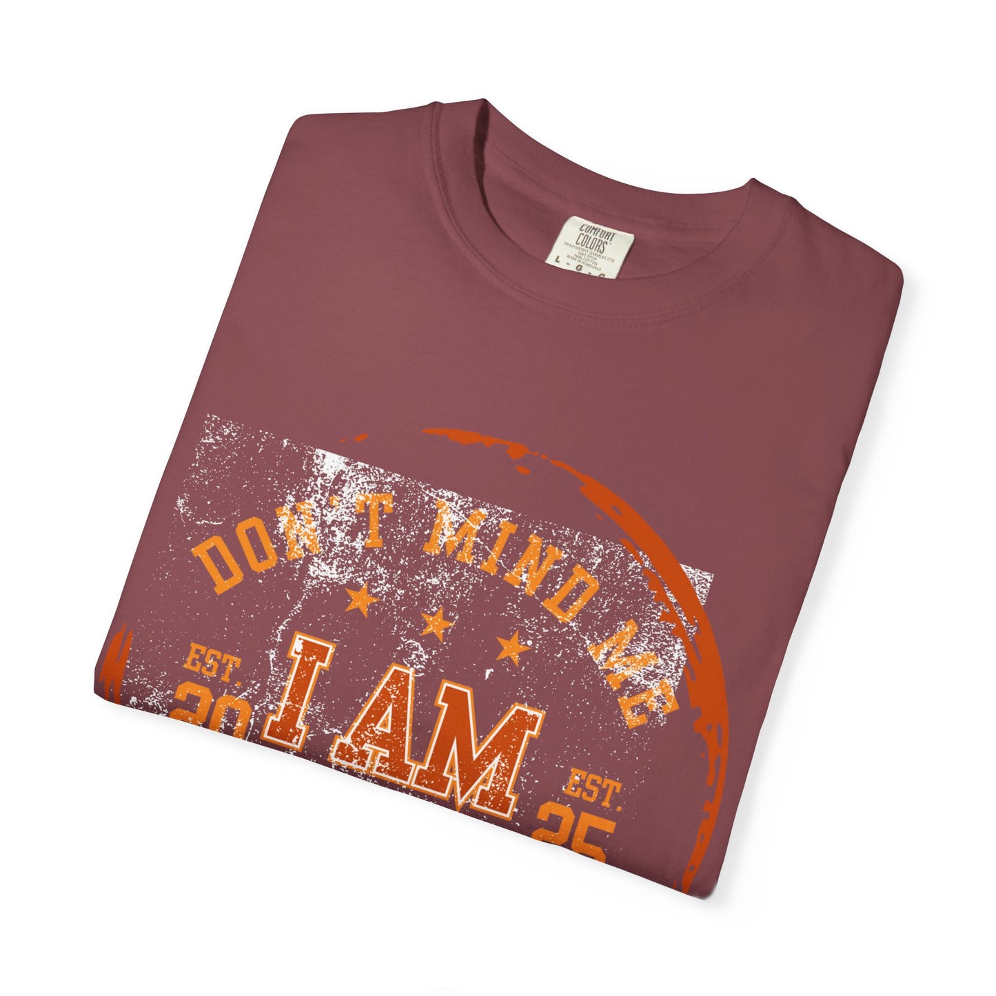 Ginga Birthday T-shirt, Funny Ginga Shirt, Unisex Gift, Casual Wear, Birthday Celebration Tee, Humor T-shirt, Garment-Dyed Shirt