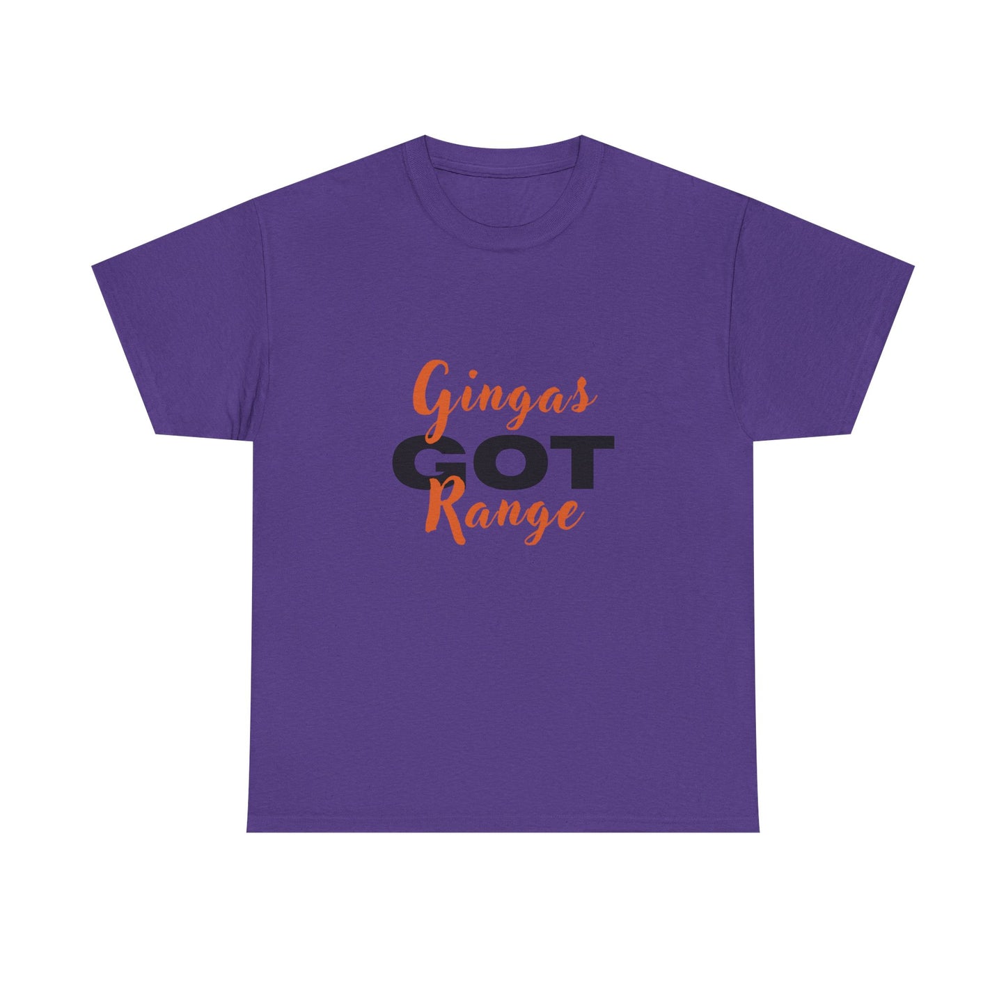 Gingas Got Range Unisex Heavy Cotton Tee, Funny Tee, Gift for Ginger Lovers, Casual Wear, Unique Statement Shirt