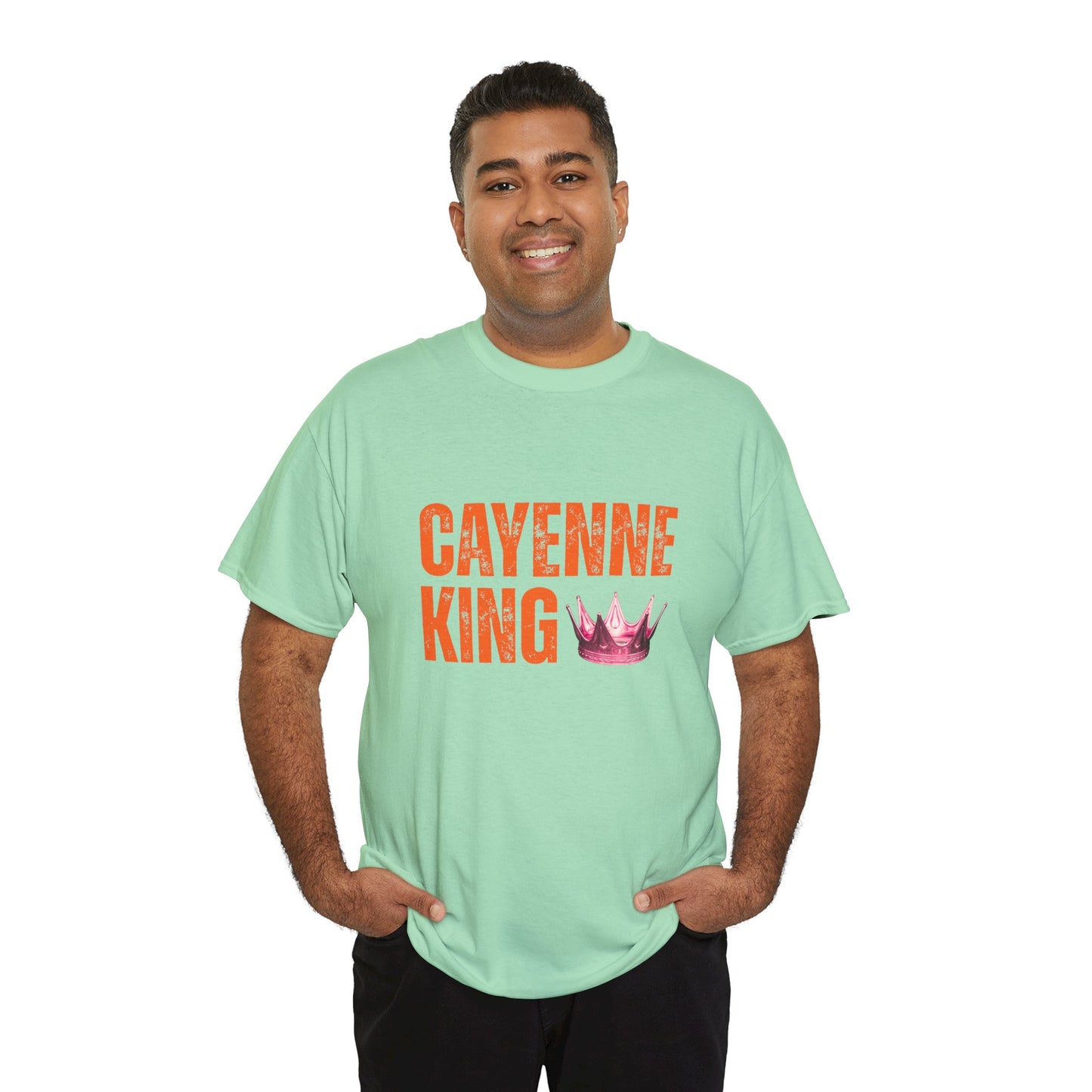 Cayenne King Cotton Tee | Unisex Graphic T-Shirt, Casual Wear, Birthday Gift, Affordable Fashion, Everyday Comfort