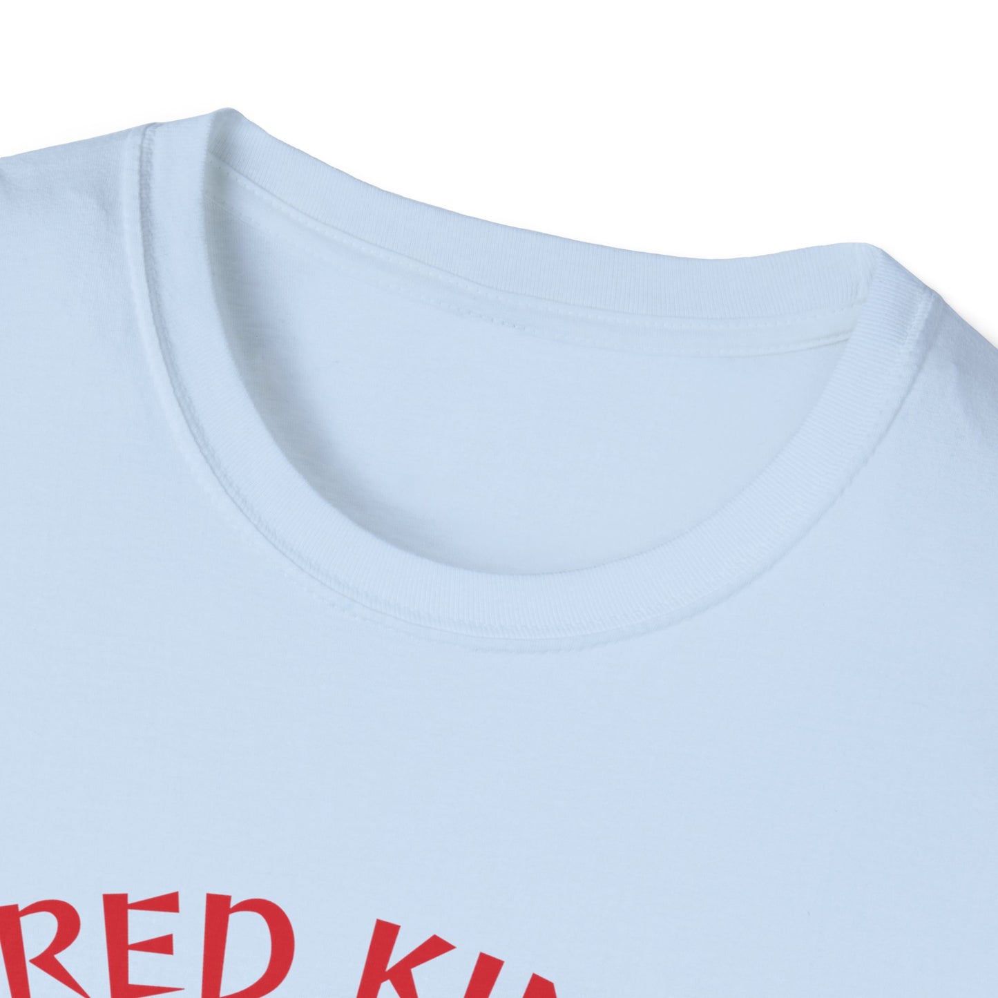 Fierce Red King Tiger T-Shirt, Bold Graphic Tee, Unisex Apparel, Streetwear Style, Gift for Animal Lovers