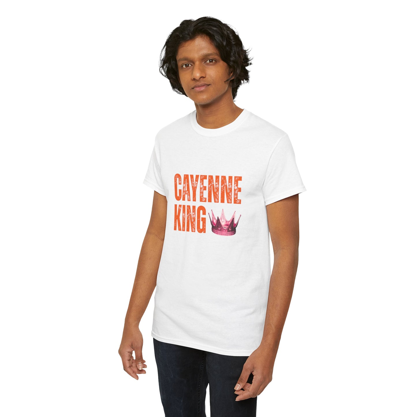 Cayenne King Cotton Tee | Unisex Graphic T-Shirt, Casual Wear, Birthday Gift, Affordable Fashion, Everyday Comfort