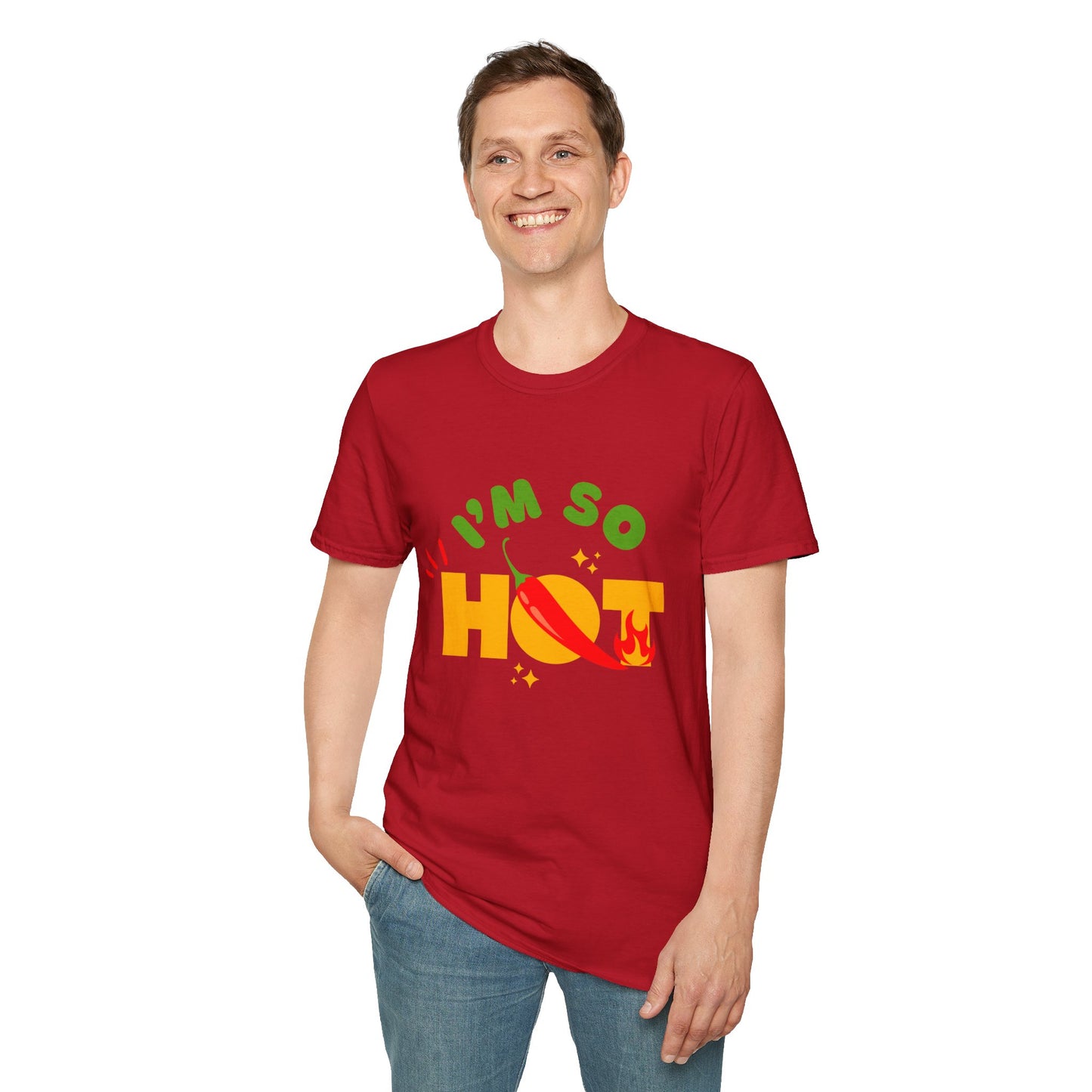 I'm So Hot Unisex T-Shirt, Funny Graphic Tee, Casual Summer Wear, Gift for Friends, Birthday Shirt, Celebratory Outfit