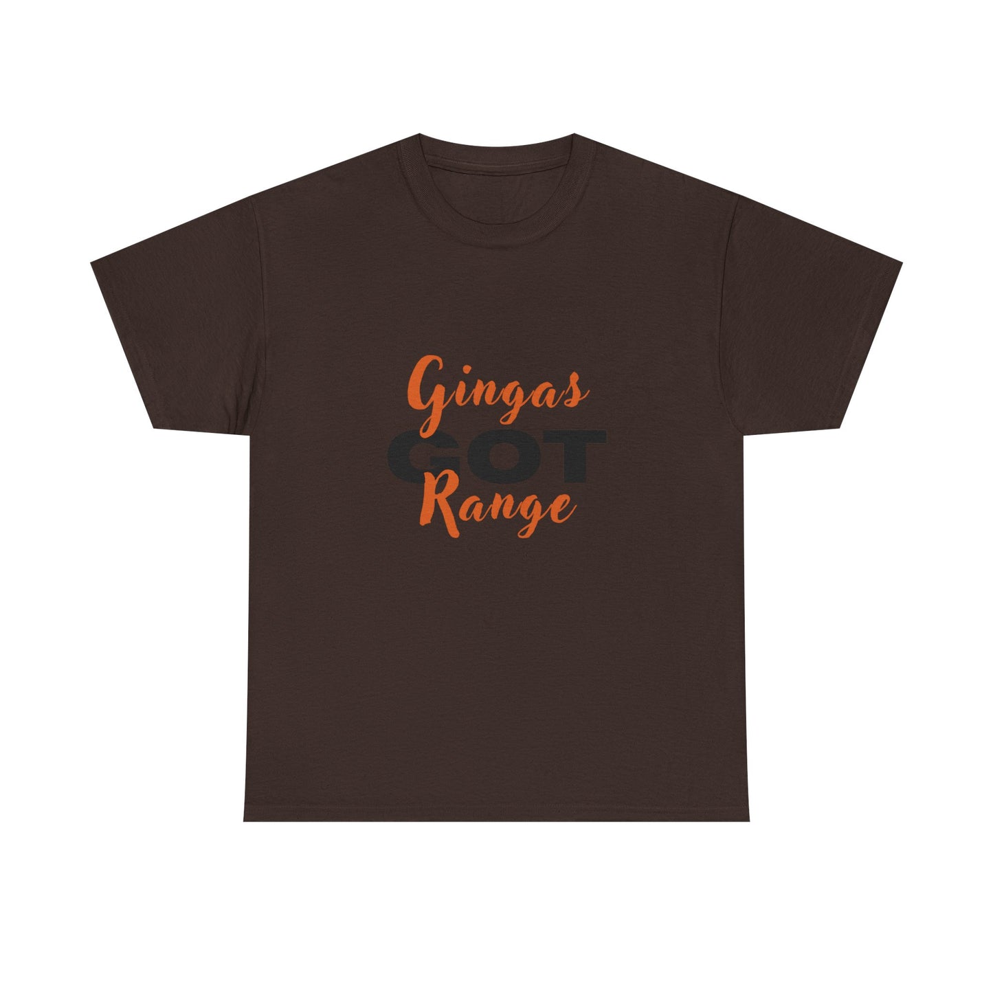 Gingas Got Range Unisex Heavy Cotton Tee, Funny Tee, Gift for Ginger Lovers, Casual Wear, Unique Statement Shirt