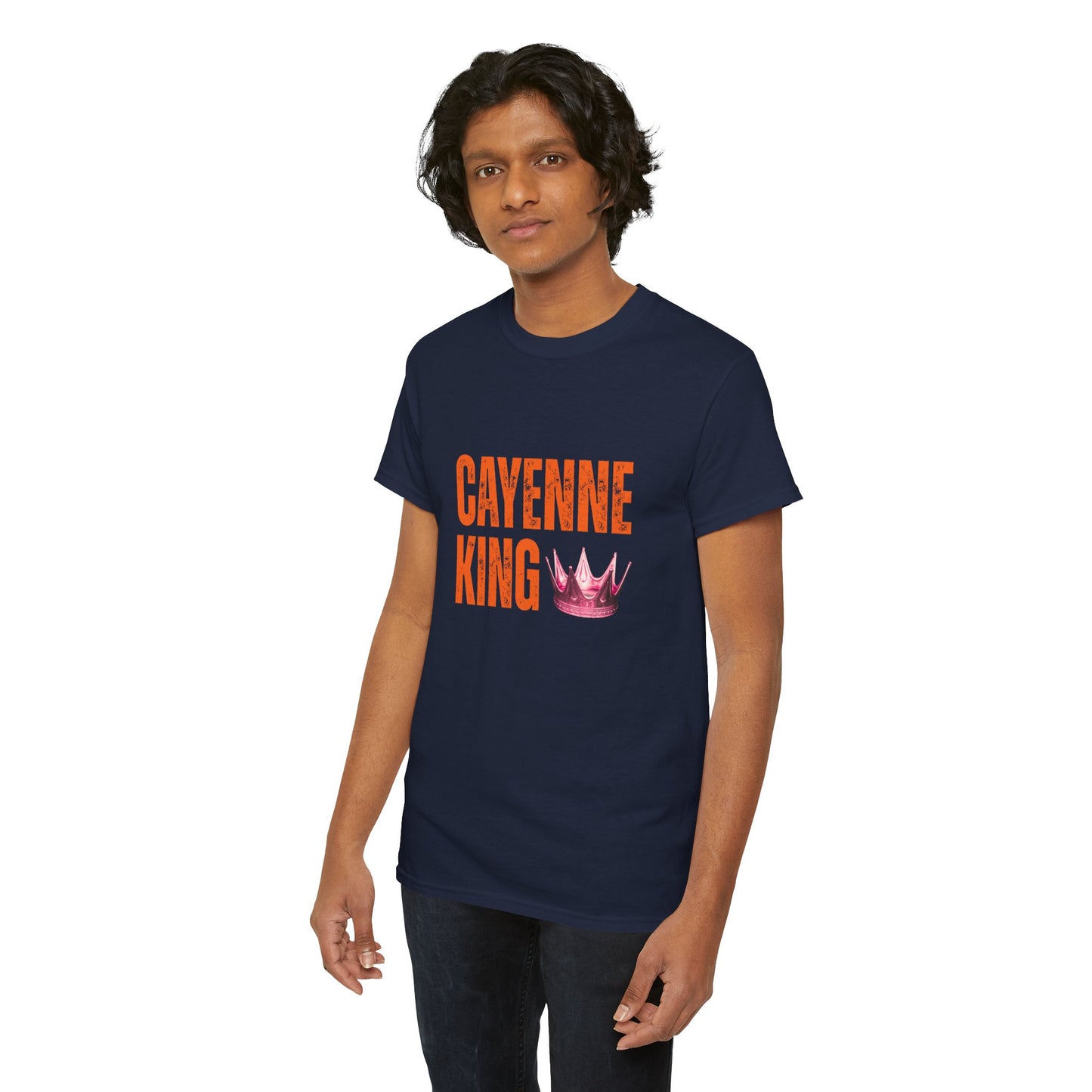 Cayenne King Cotton Tee | Unisex Graphic T-Shirt, Casual Wear, Birthday Gift, Affordable Fashion, Everyday Comfort