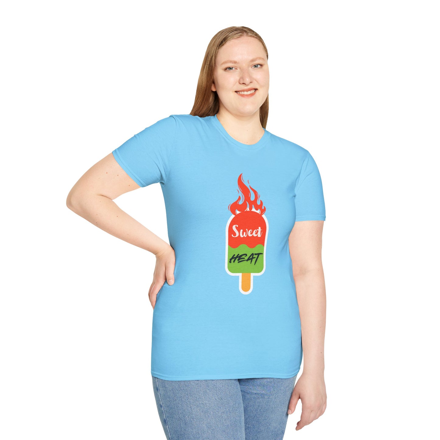 Sweet Heat Unisex T-Shirt, Summer Vibes Tee, Fun Graphic Shirt, Gift for Foodies, Trendy Casual Wear