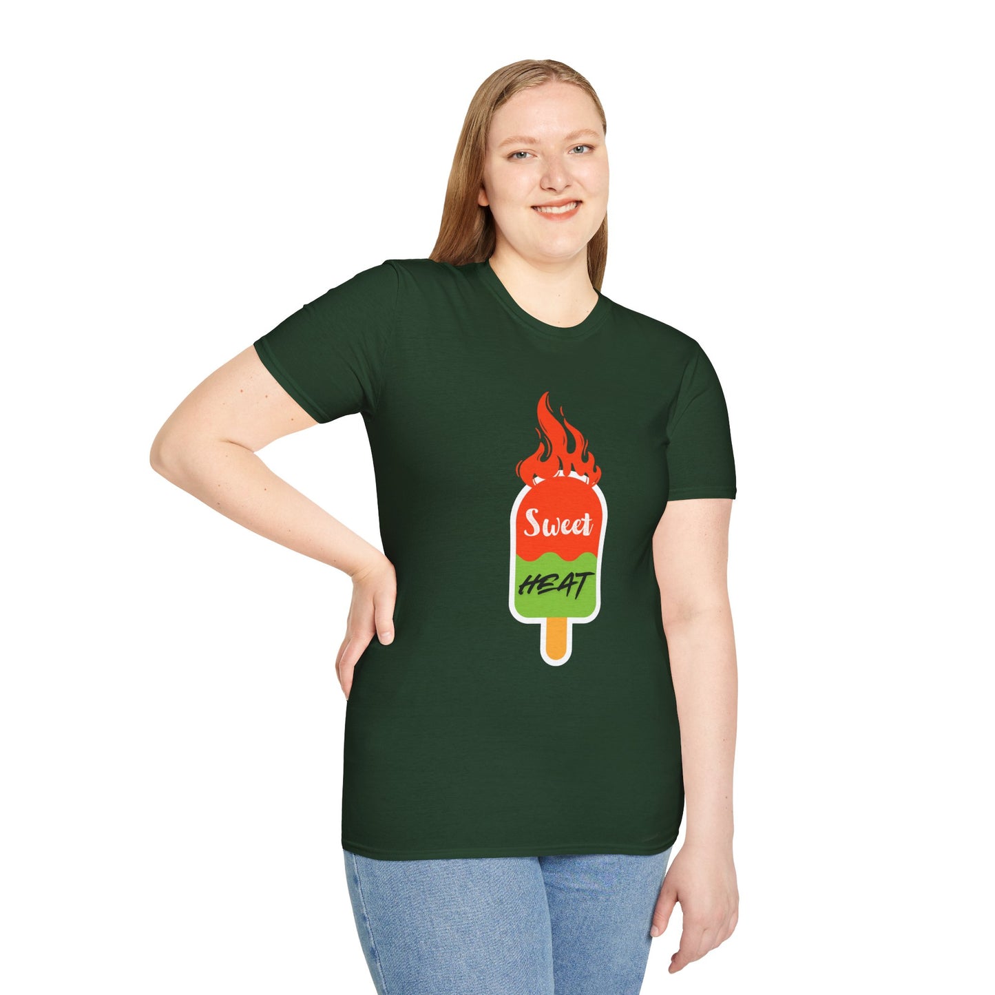 Sweet Heat Unisex T-Shirt, Summer Vibes Tee, Fun Graphic Shirt, Gift for Foodies, Trendy Casual Wear
