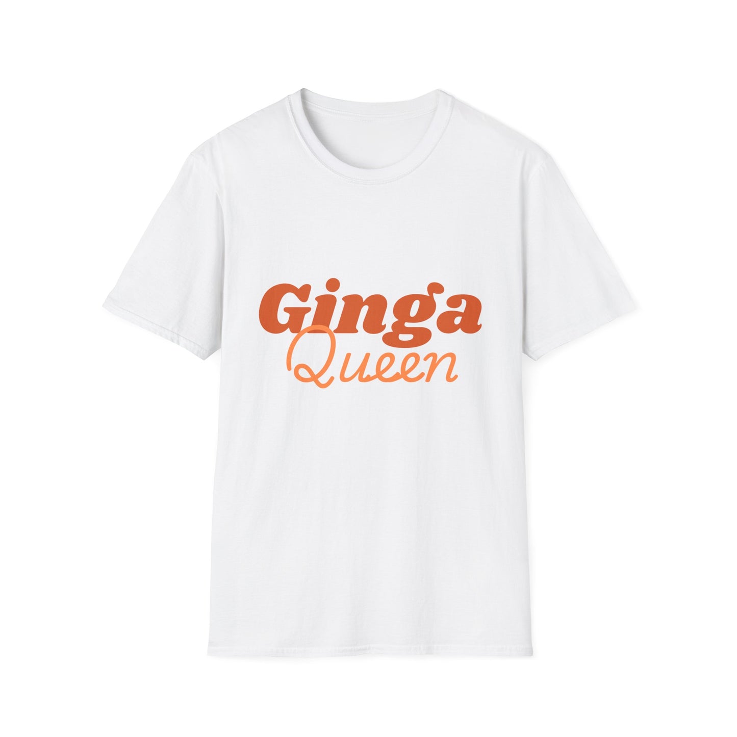 Ginga Queen Unisex T-Shirt - Fun Gift for Women, Casual Wear, Summer Fashion, Birthday Gift, Comfortable Tees