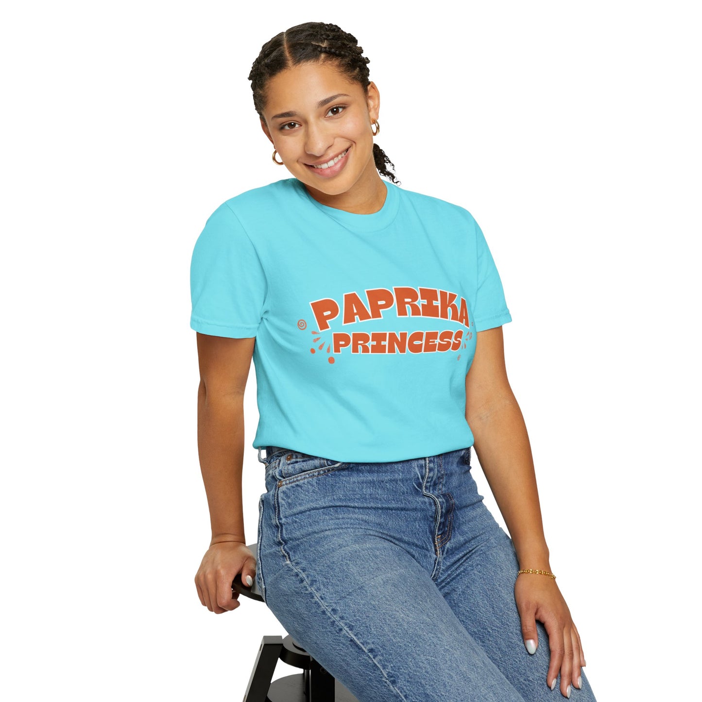Paprika Princess Unisex T-Shirt | Gift for Foodies, Trendy Apparel, Casual Wear, Summer Fashion, Birthday Gift