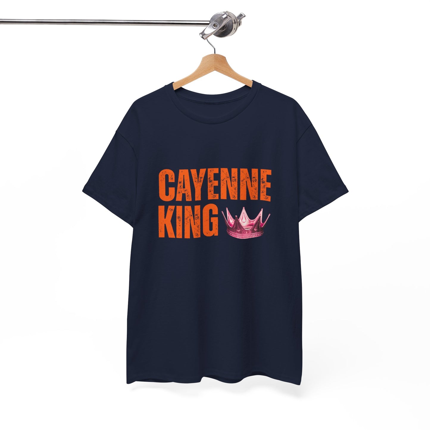 Cayenne King Cotton Tee | Unisex Graphic T-Shirt, Casual Wear, Birthday Gift, Affordable Fashion, Everyday Comfort