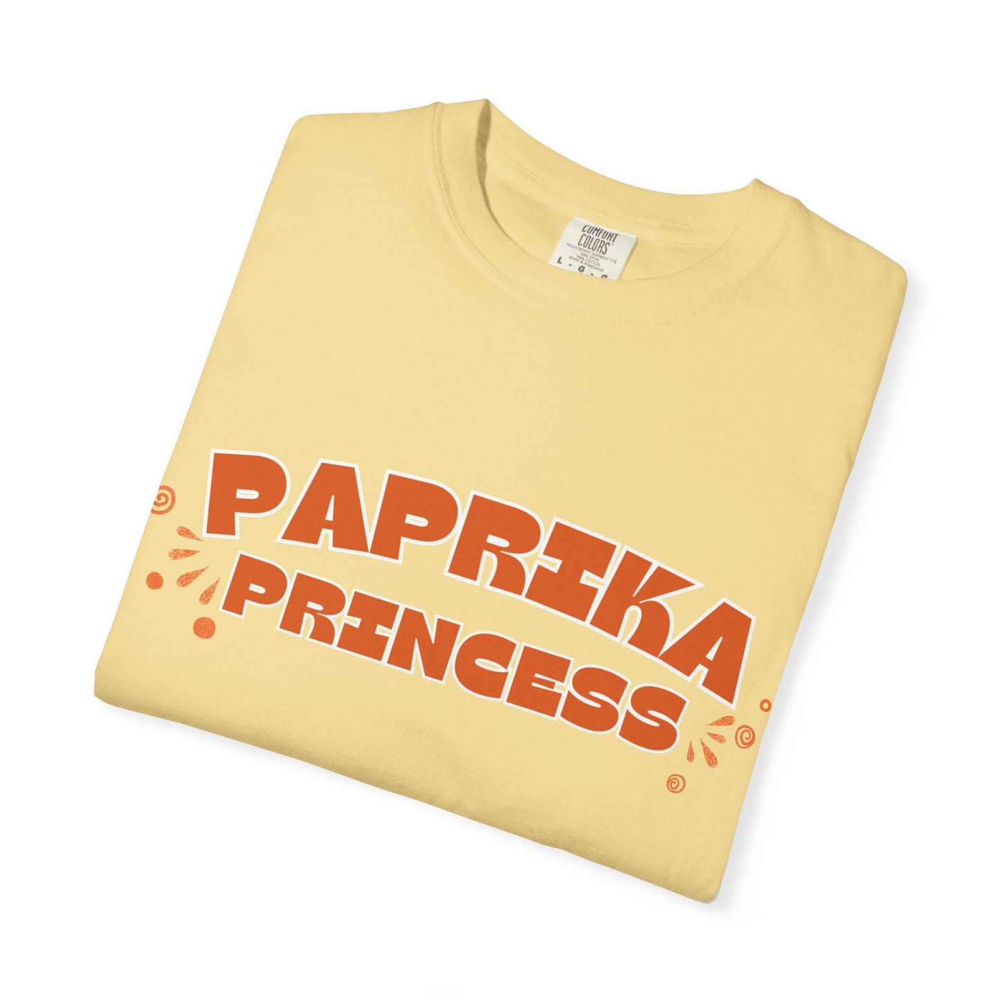 Paprika Princess Unisex T-Shirt | Gift for Foodies, Trendy Apparel, Casual Wear, Summer Fashion, Birthday Gift