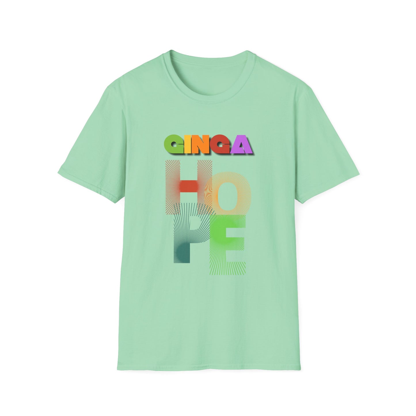 Colorful Hope Unisex T-Shirt, Inspirational Gift, Positive Message Tee, Casual Wear, Self-Care Apparel