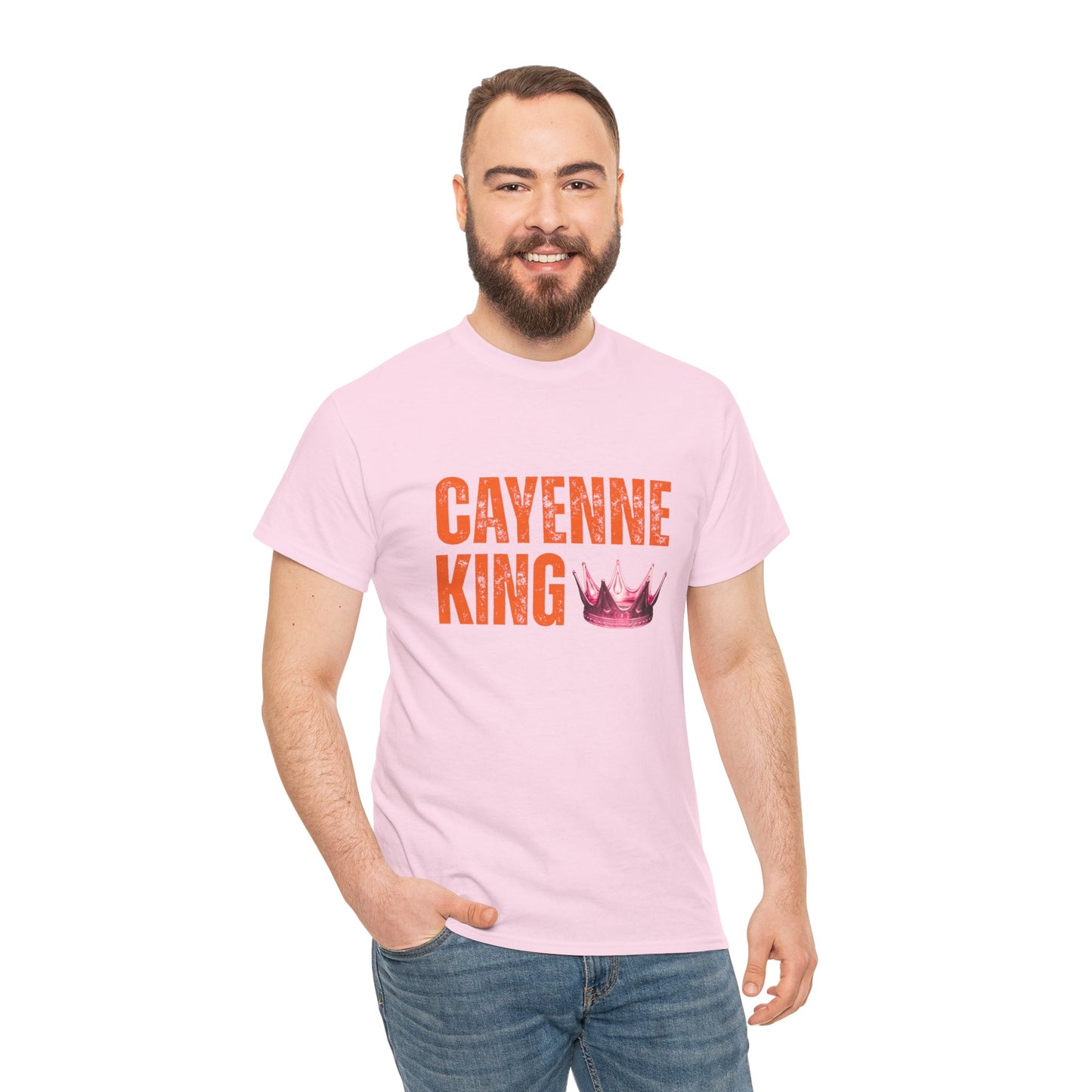 Cayenne King Cotton Tee | Unisex Graphic T-Shirt, Casual Wear, Birthday Gift, Affordable Fashion, Everyday Comfort
