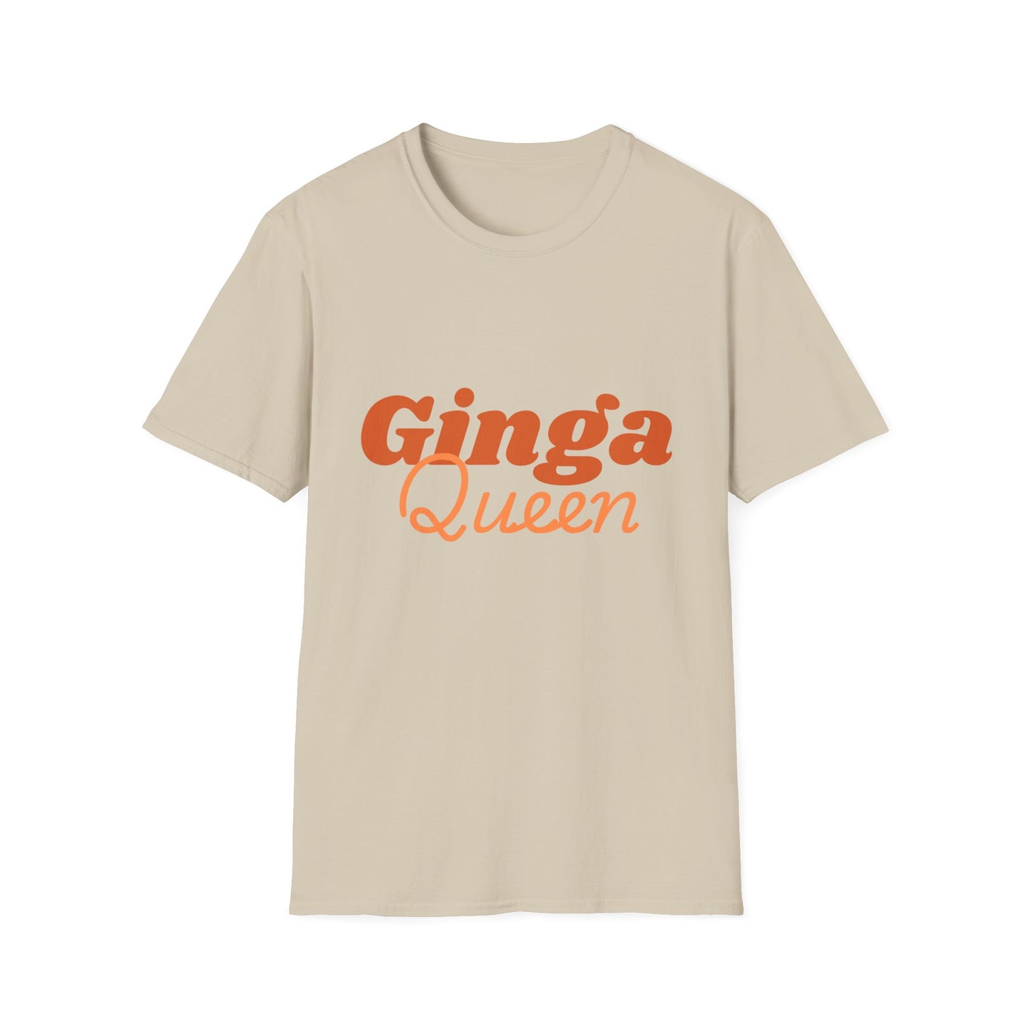 Ginga Queen Unisex T-Shirt - Fun Gift for Women, Casual Wear, Summer Fashion, Birthday Gift, Comfortable Tees