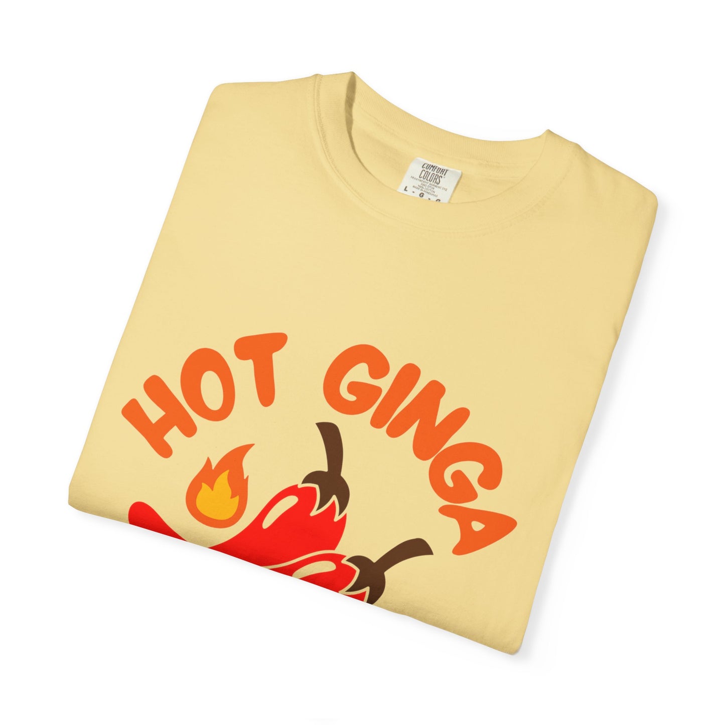 Spicy Chili T-Shirt, Hot Ginga Tee, Casual Summer Top, Gift for Spice Lovers, Unisex Graphic Shirt, Trendy Streetwear