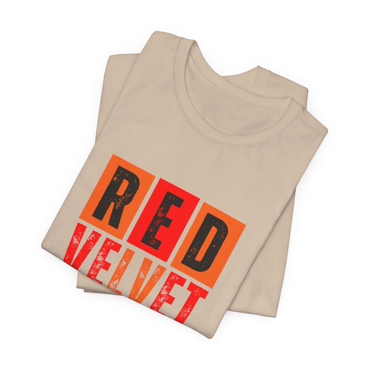 Red Velvet T-Shirt - Unisex Jersey Tee, Music Lover Gift, Concert Apparel, Casual Wear, Cute Graphic Tee, Gift for Her