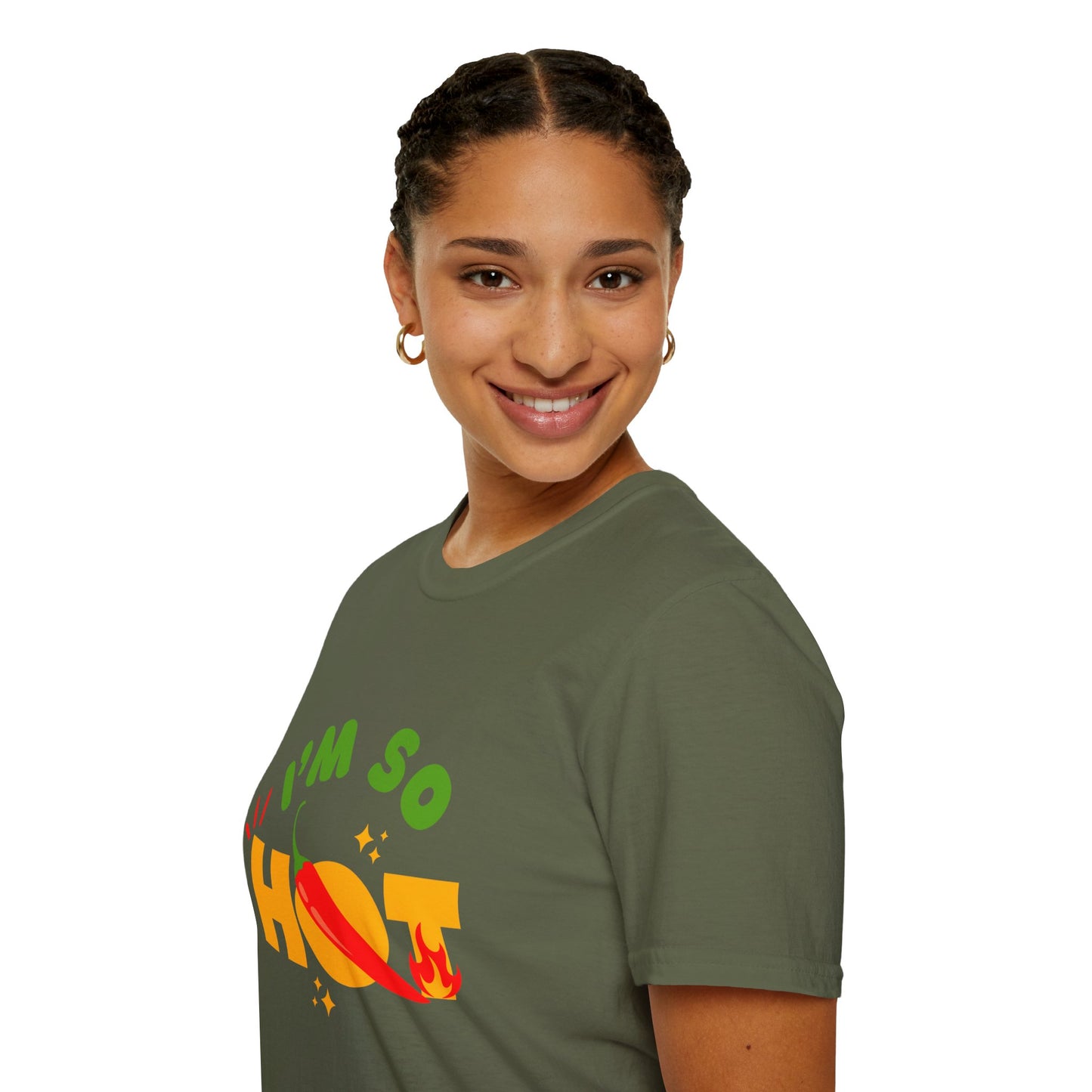 I'm So Hot Unisex T-Shirt, Funny Graphic Tee, Casual Summer Wear, Gift for Friends, Birthday Shirt, Celebratory Outfit