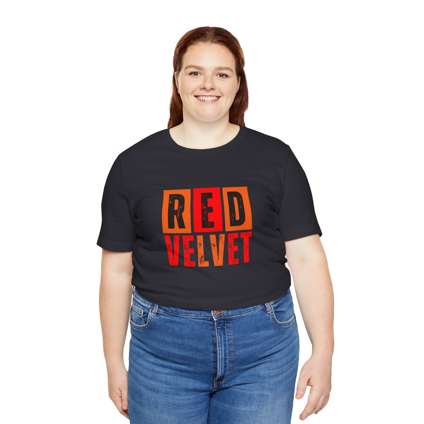 Red Velvet T-Shirt - Unisex Jersey Tee, Music Lover Gift, Concert Apparel, Casual Wear, Cute Graphic Tee, Gift for Her