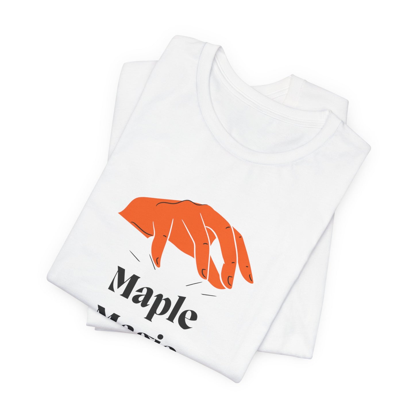 Maple Magic Unisex Tee - Cozy Casual Wear, Nature Lover Gift, Autumn Fashion, Eco-Friendly Style, Seasonal Celebration Top
