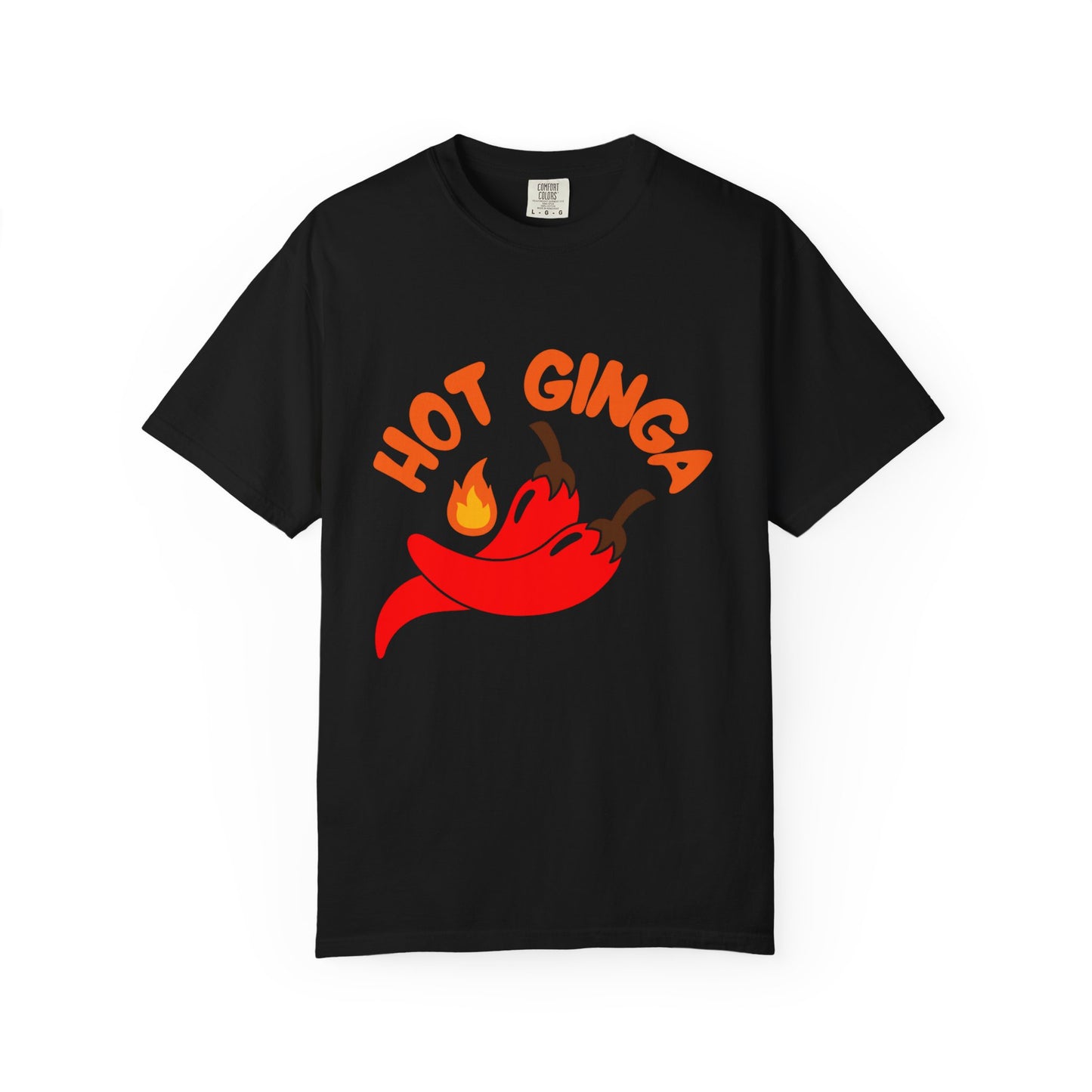 Spicy Chili T-Shirt, Hot Ginga Tee, Casual Summer Top, Gift for Spice Lovers, Unisex Graphic Shirt, Trendy Streetwear