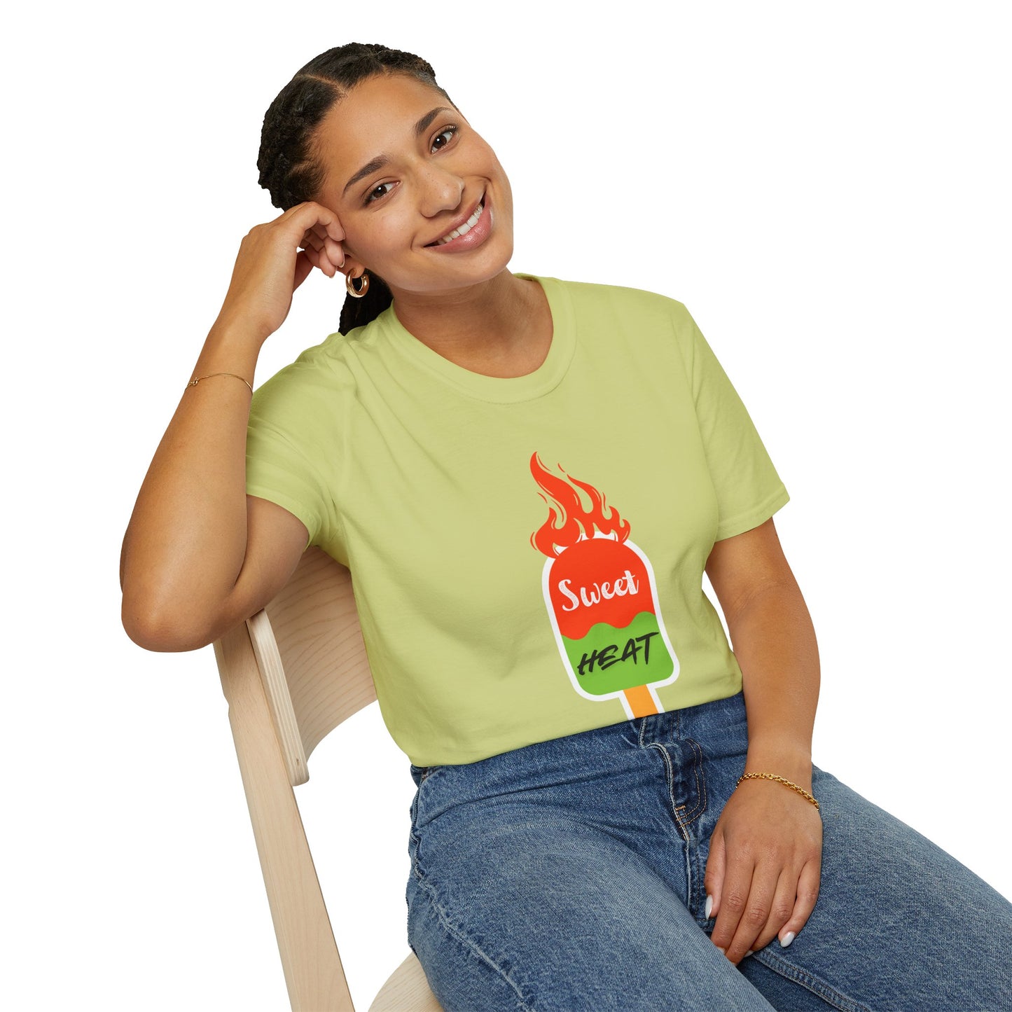 Sweet Heat Unisex T-Shirt, Summer Vibes Tee, Fun Graphic Shirt, Gift for Foodies, Trendy Casual Wear