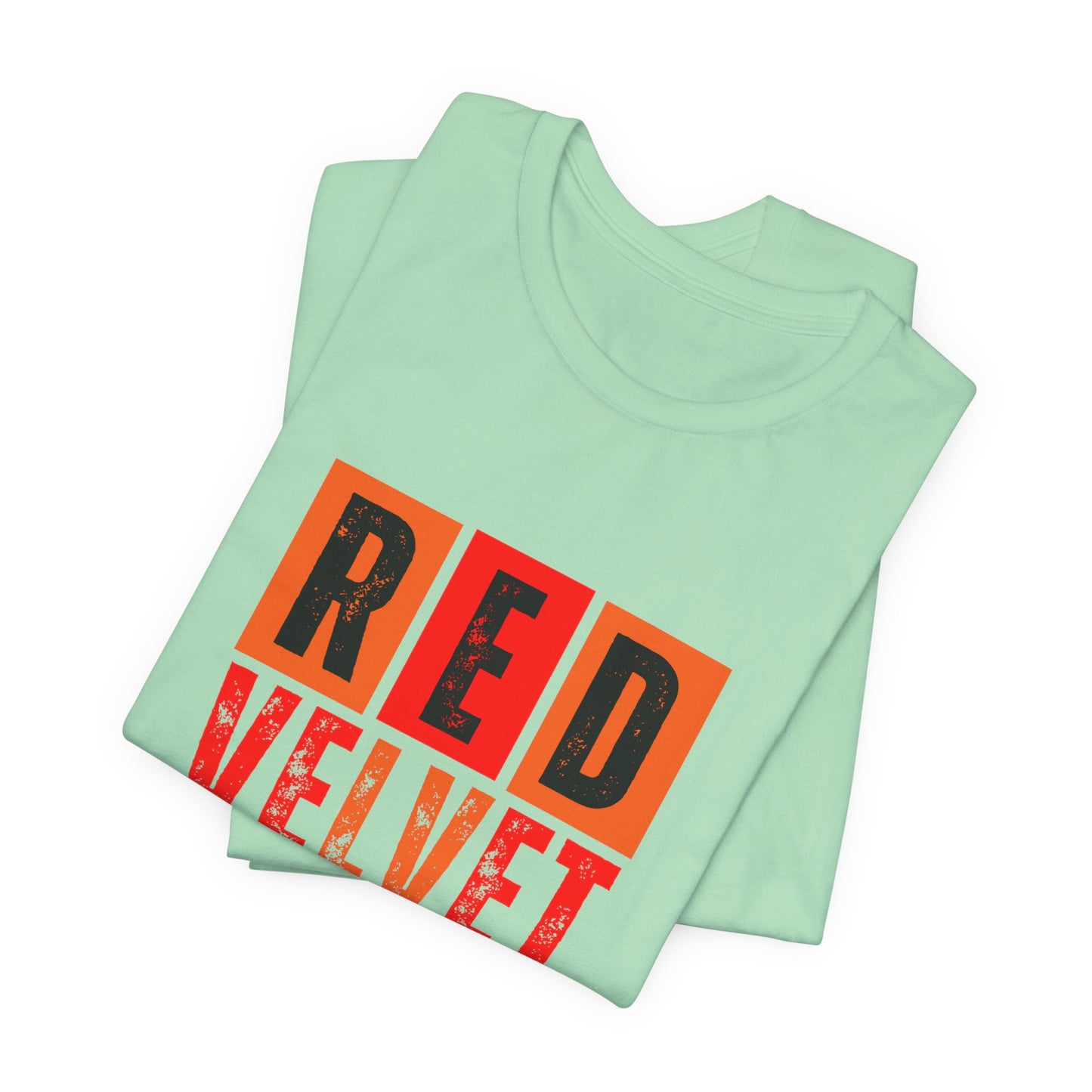 Red Velvet T-Shirt - Unisex Jersey Tee, Music Lover Gift, Concert Apparel, Casual Wear, Cute Graphic Tee, Gift for Her