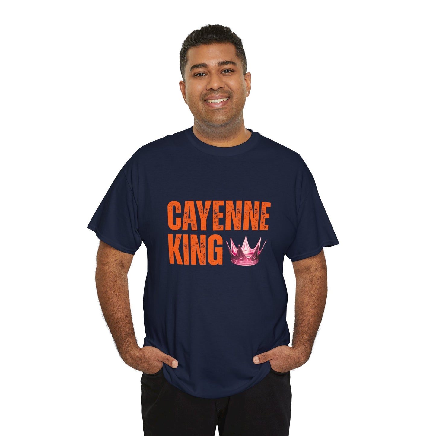 Cayenne King Cotton Tee | Unisex Graphic T-Shirt, Casual Wear, Birthday Gift, Affordable Fashion, Everyday Comfort