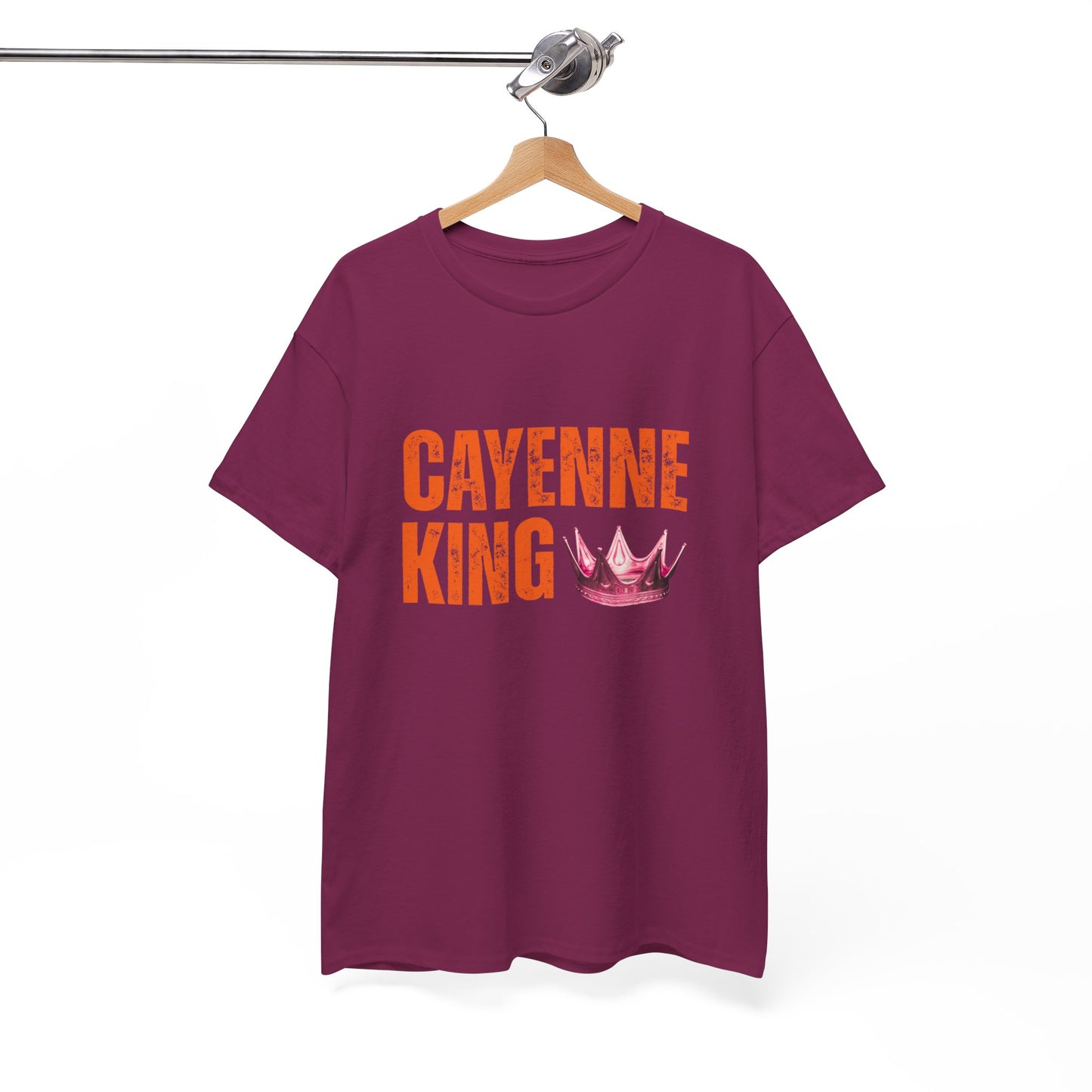 Cayenne King Cotton Tee | Unisex Graphic T-Shirt, Casual Wear, Birthday Gift, Affordable Fashion, Everyday Comfort