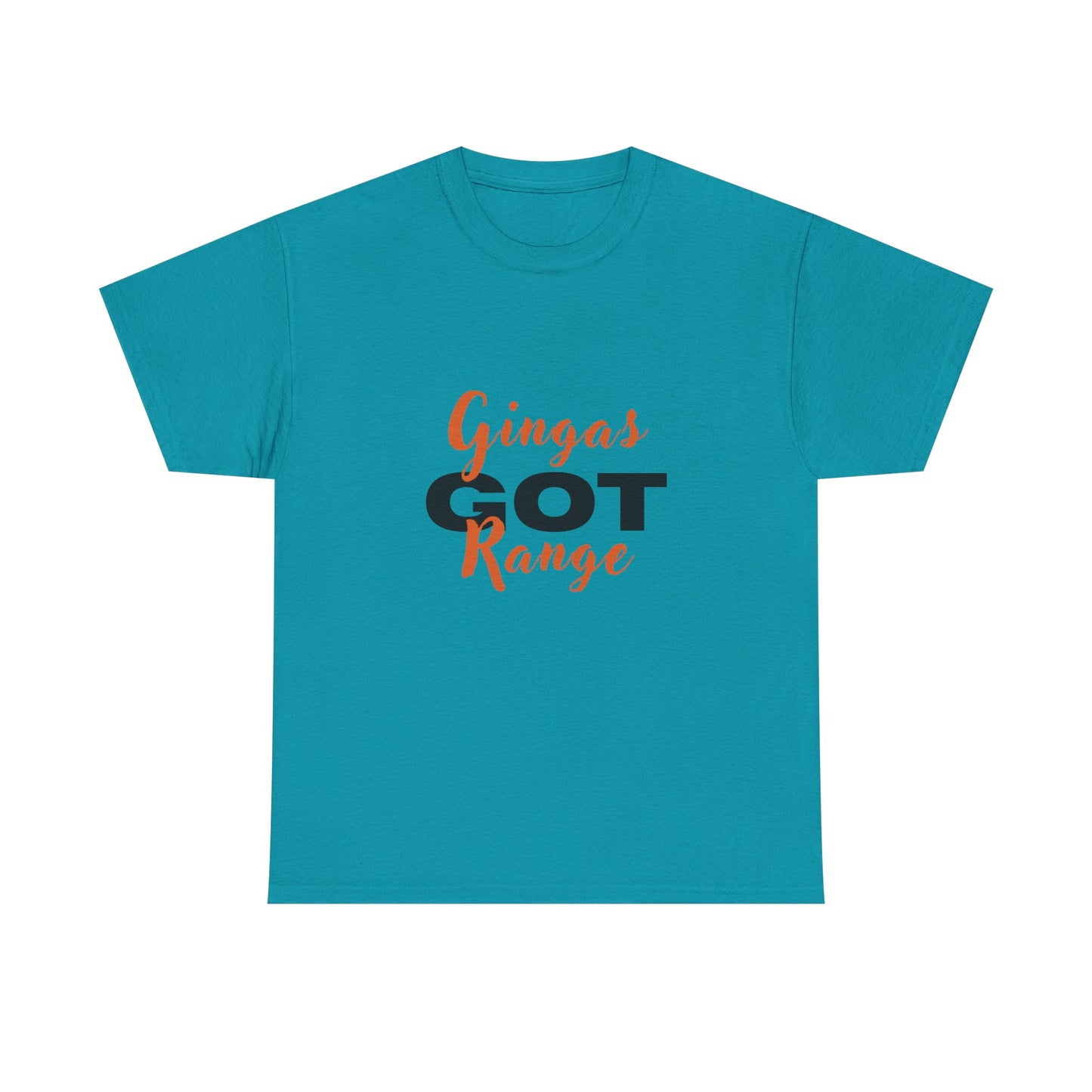 Gingas Got Range Unisex Heavy Cotton Tee, Funny Tee, Gift for Ginger Lovers, Casual Wear, Unique Statement Shirt