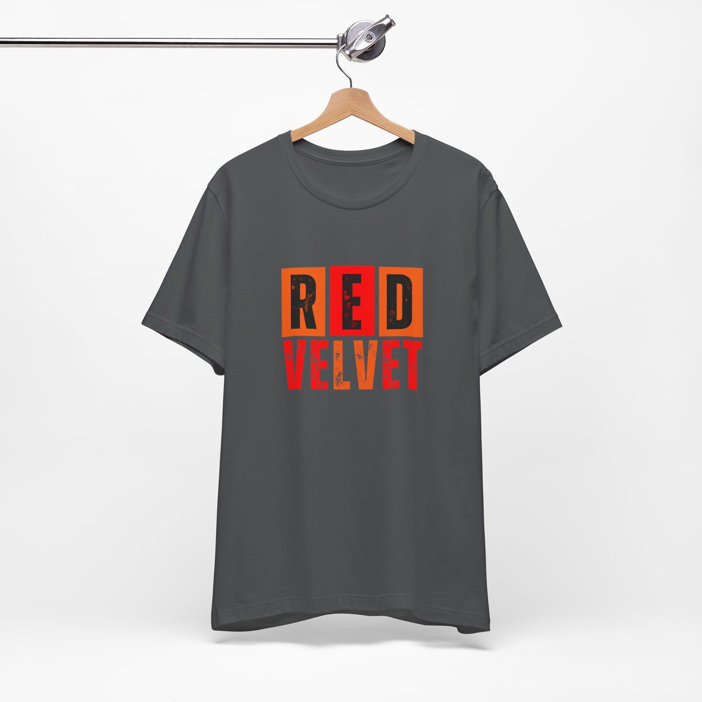 Red Velvet T-Shirt - Unisex Jersey Tee, Music Lover Gift, Concert Apparel, Casual Wear, Cute Graphic Tee, Gift for Her