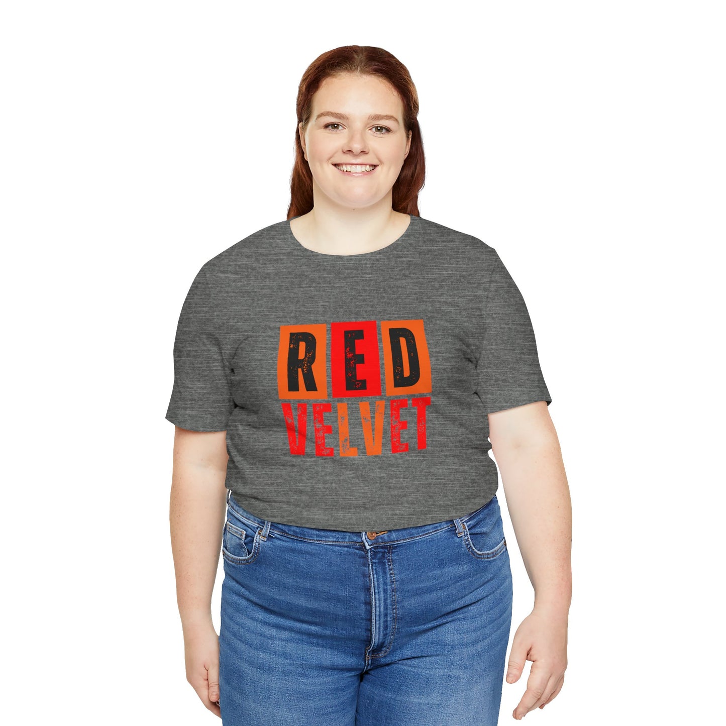 Red Velvet T-Shirt - Unisex Jersey Tee, Music Lover Gift, Concert Apparel, Casual Wear, Cute Graphic Tee, Gift for Her