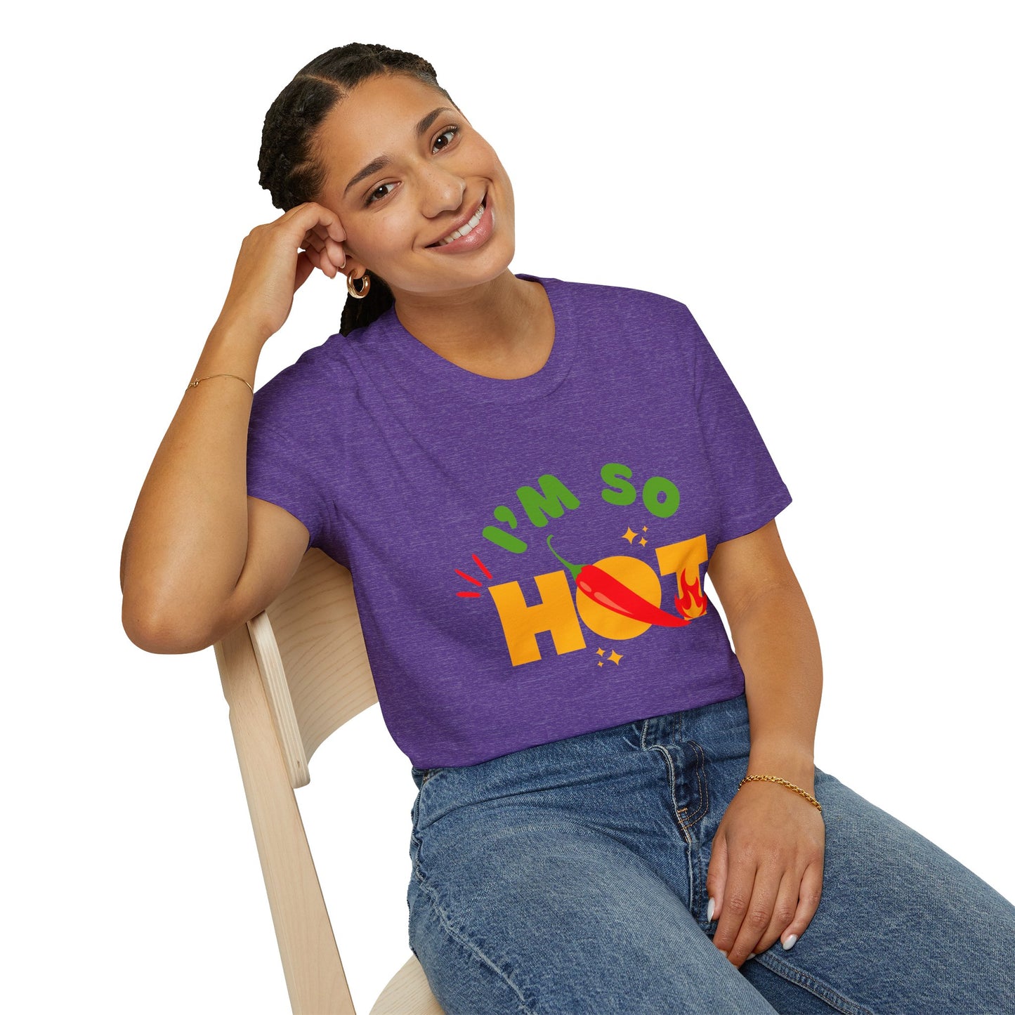 I'm So Hot Unisex T-Shirt, Funny Graphic Tee, Casual Summer Wear, Gift for Friends, Birthday Shirt, Celebratory Outfit