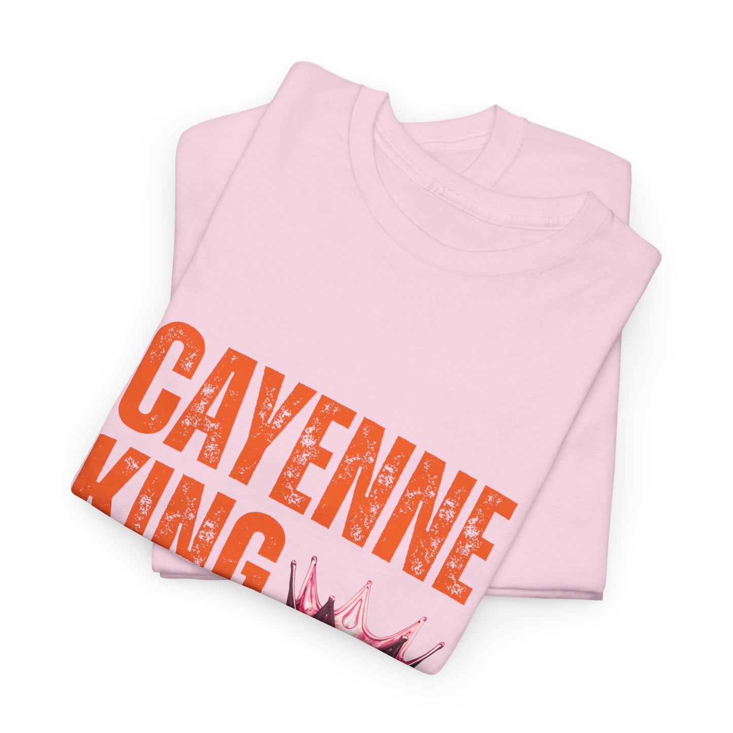 Cayenne King Cotton Tee | Unisex Graphic T-Shirt, Casual Wear, Birthday Gift, Affordable Fashion, Everyday Comfort