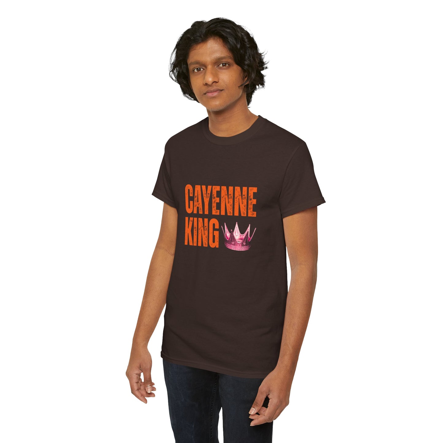 Cayenne King Cotton Tee | Unisex Graphic T-Shirt, Casual Wear, Birthday Gift, Affordable Fashion, Everyday Comfort