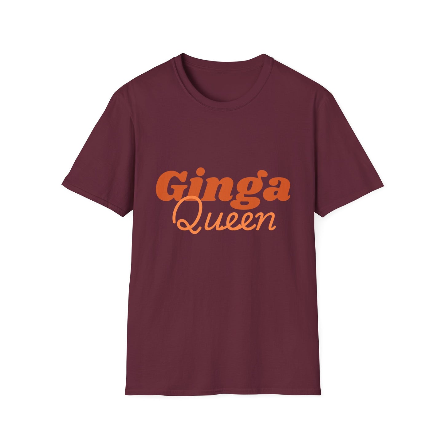 Ginga Queen Unisex T-Shirt - Fun Gift for Women, Casual Wear, Summer Fashion, Birthday Gift, Comfortable Tees