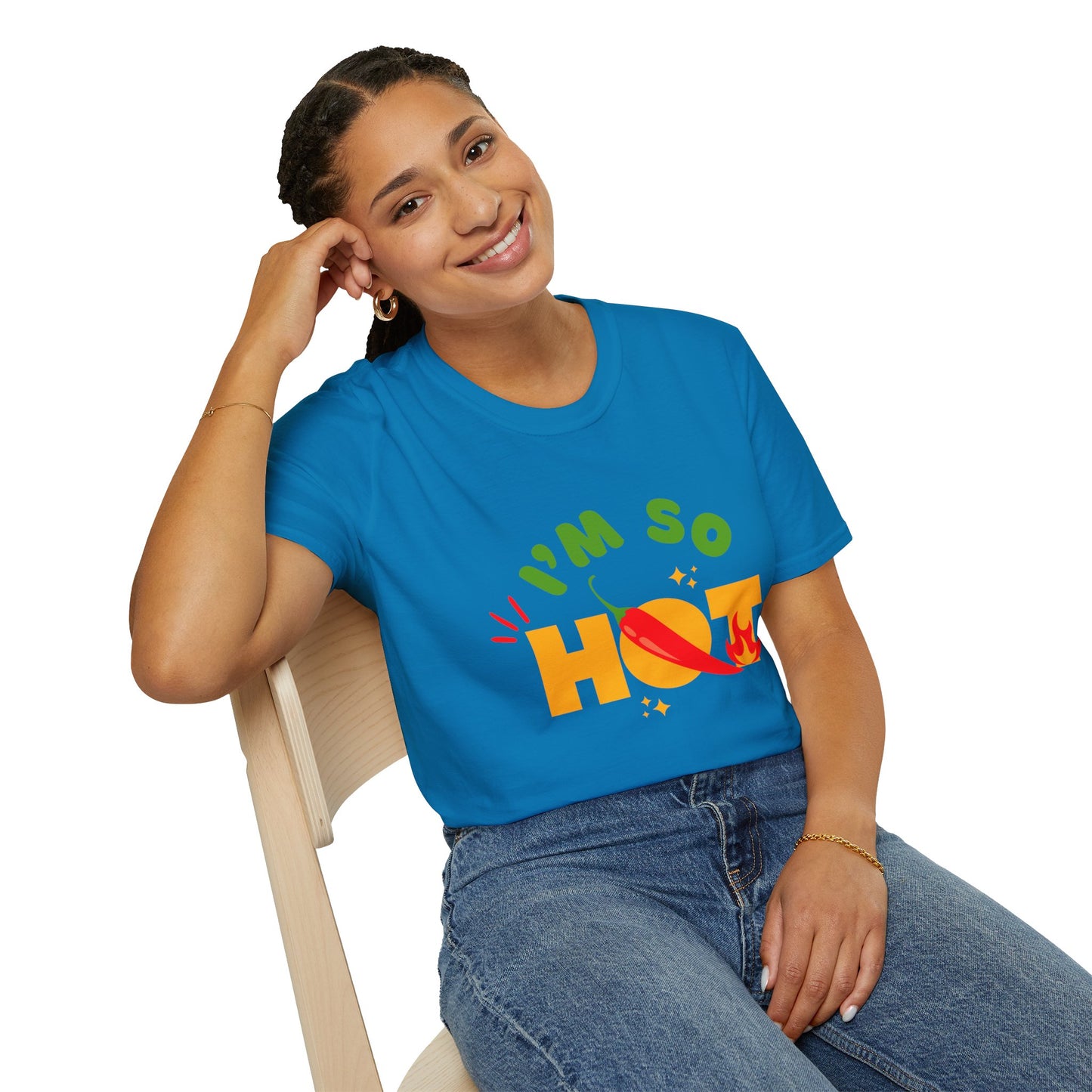 I'm So Hot Unisex T-Shirt, Funny Graphic Tee, Casual Summer Wear, Gift for Friends, Birthday Shirt, Celebratory Outfit