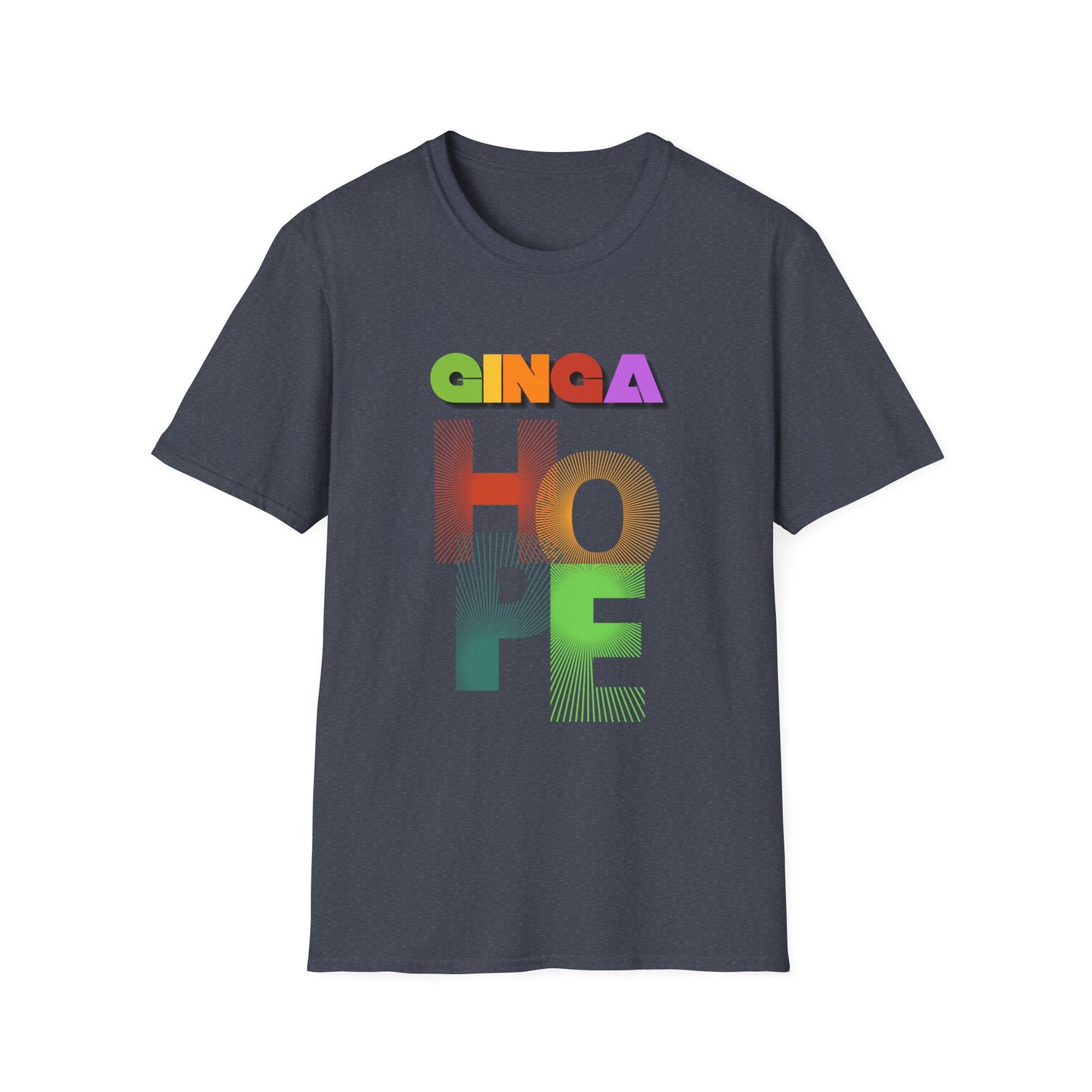 Colorful Hope Unisex T-Shirt, Inspirational Gift, Positive Message Tee, Casual Wear, Self-Care Apparel