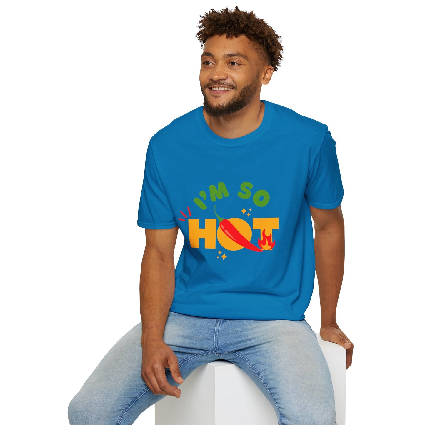 I'm So Hot Unisex T-Shirt, Funny Graphic Tee, Casual Summer Wear, Gift for Friends, Birthday Shirt, Celebratory Outfit