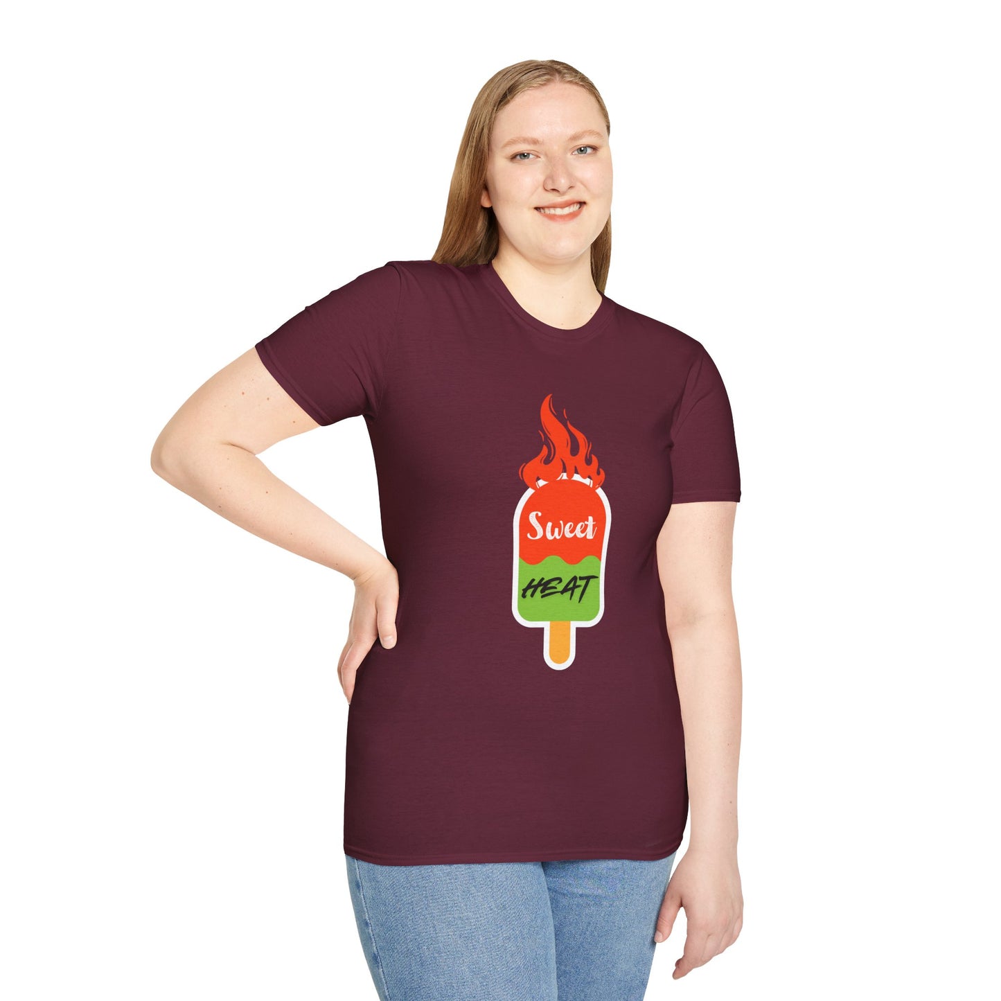 Sweet Heat Unisex T-Shirt, Summer Vibes Tee, Fun Graphic Shirt, Gift for Foodies, Trendy Casual Wear