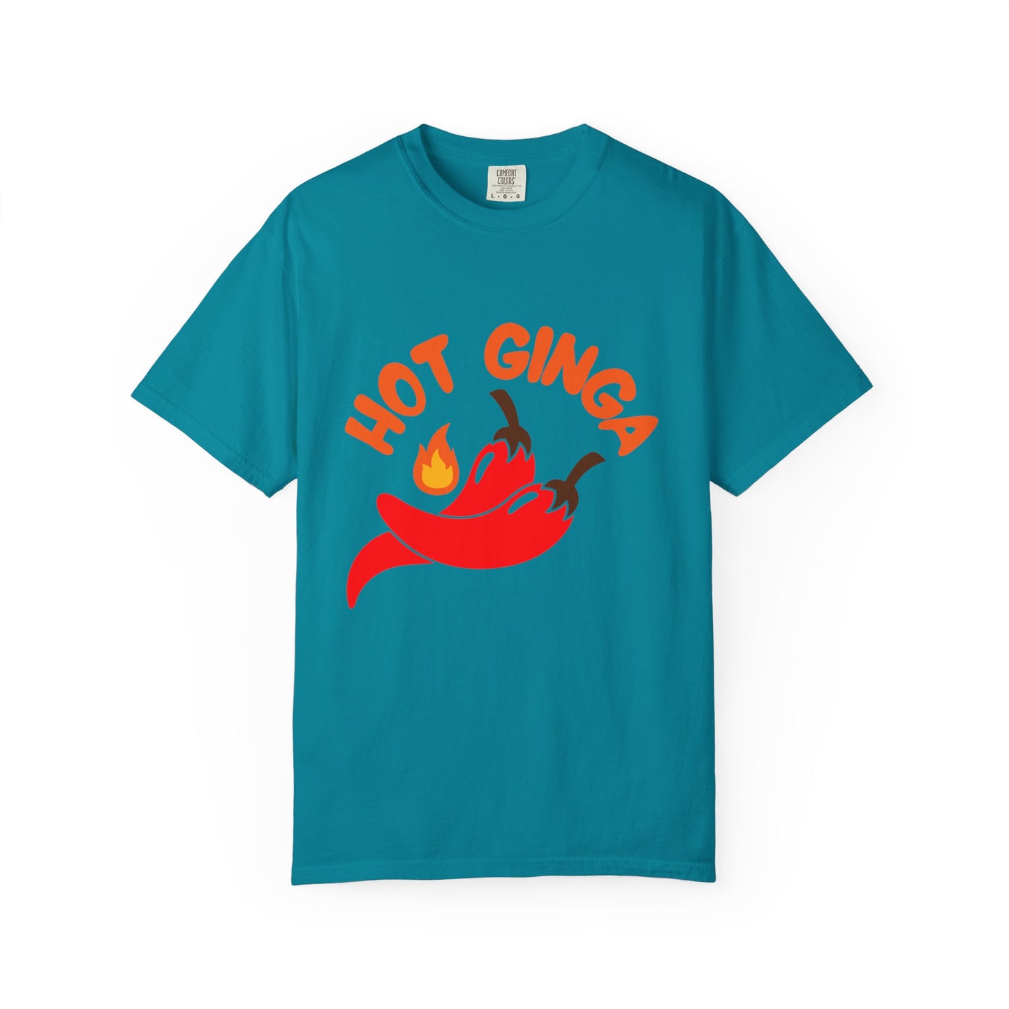 Spicy Chili T-Shirt, Hot Ginga Tee, Casual Summer Top, Gift for Spice Lovers, Unisex Graphic Shirt, Trendy Streetwear