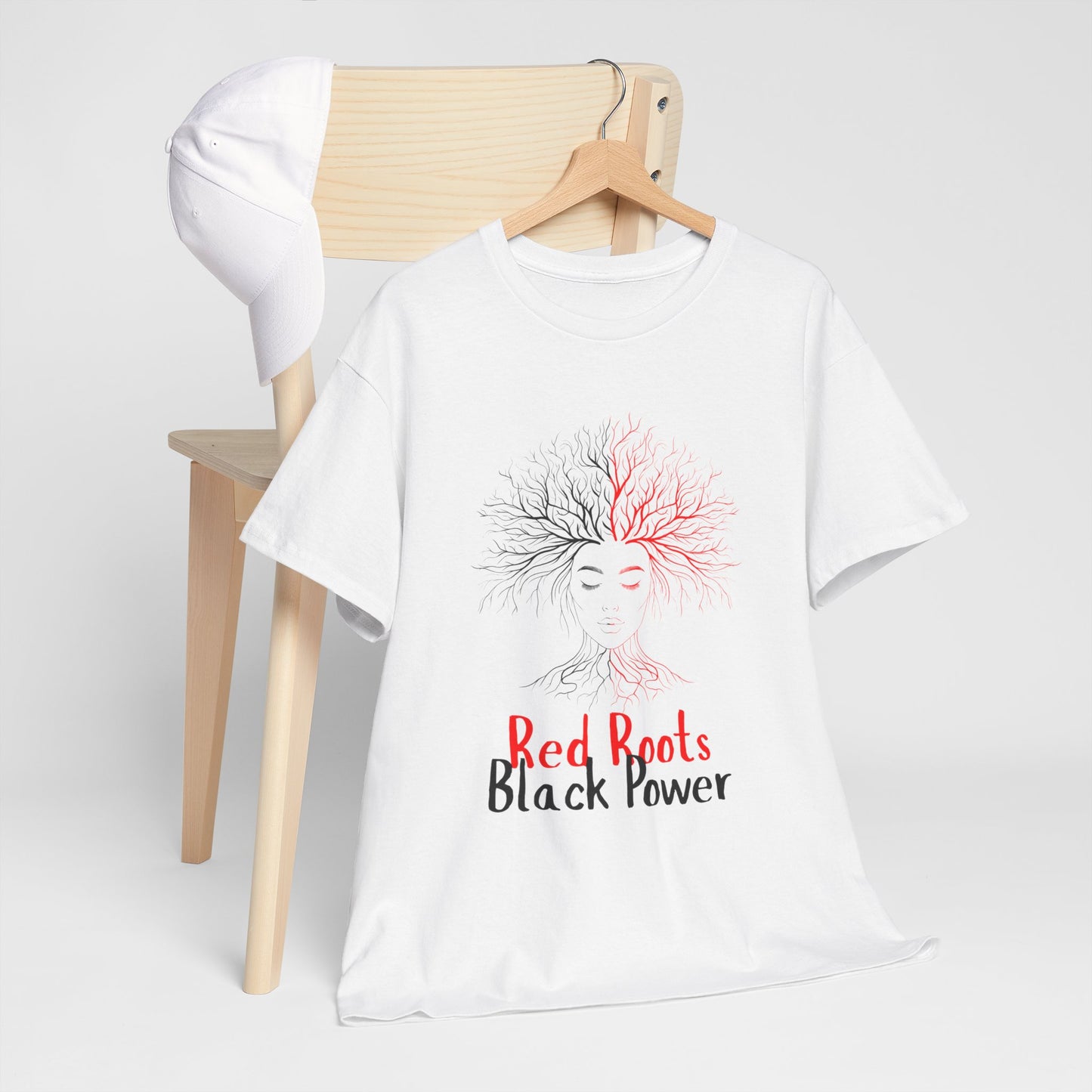 Empowering Heritage Tee, Black Power Shirt, Unisex Graphic Tee, Roots and Identity Apparel, Cultural Awareness Gift, Social Justice Wear