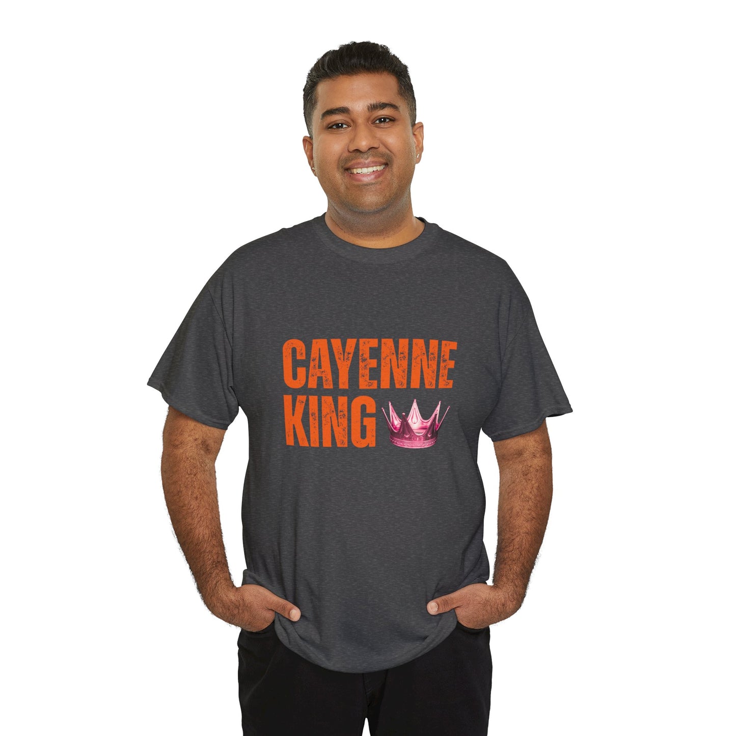 Cayenne King Cotton Tee | Unisex Graphic T-Shirt, Casual Wear, Birthday Gift, Affordable Fashion, Everyday Comfort