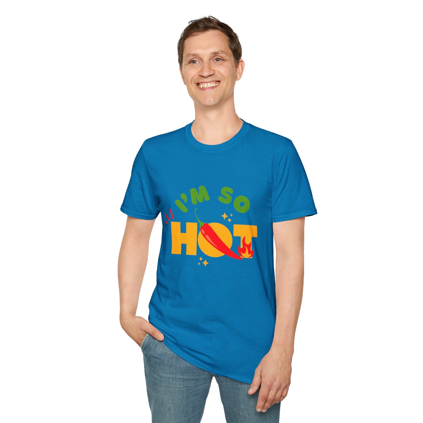 I'm So Hot Unisex T-Shirt, Funny Graphic Tee, Casual Summer Wear, Gift for Friends, Birthday Shirt, Celebratory Outfit