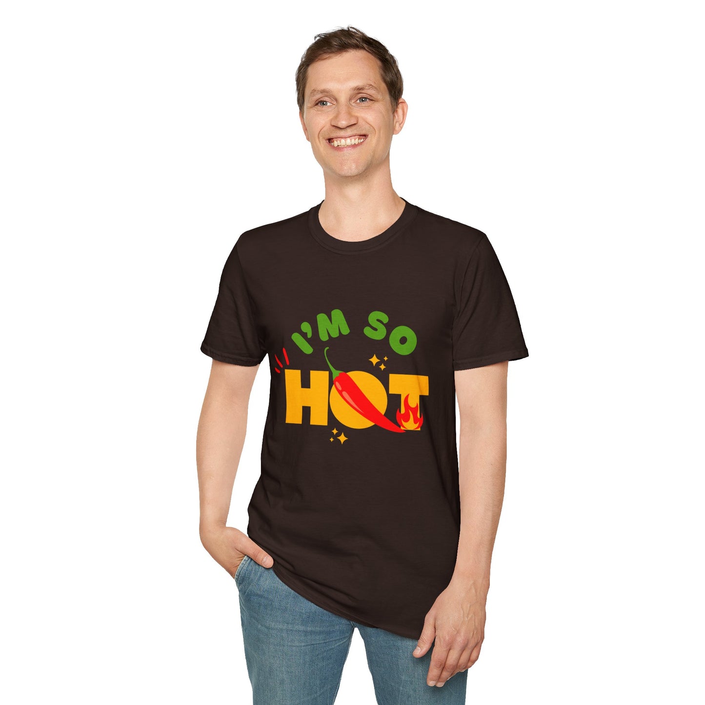 I'm So Hot Unisex T-Shirt, Funny Graphic Tee, Casual Summer Wear, Gift for Friends, Birthday Shirt, Celebratory Outfit
