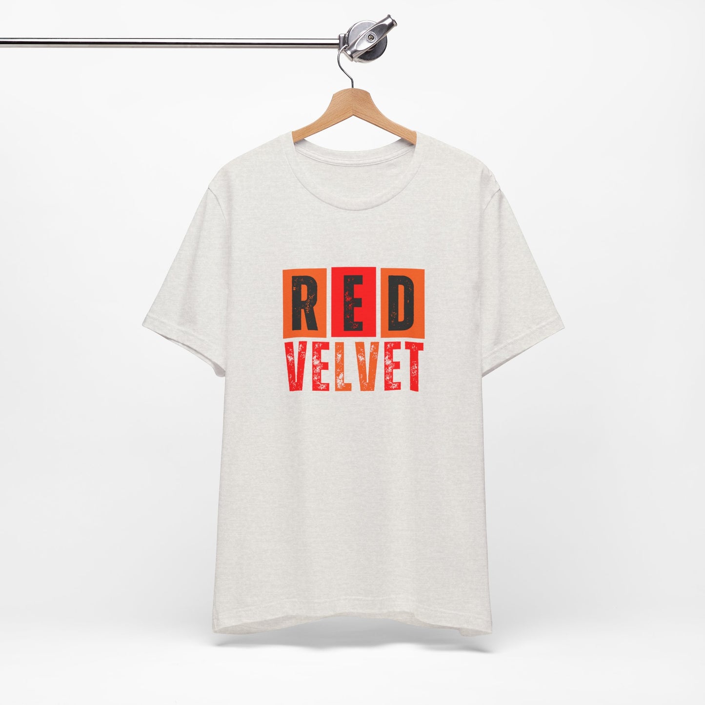 Red Velvet T-Shirt - Unisex Jersey Tee, Music Lover Gift, Concert Apparel, Casual Wear, Cute Graphic Tee, Gift for Her