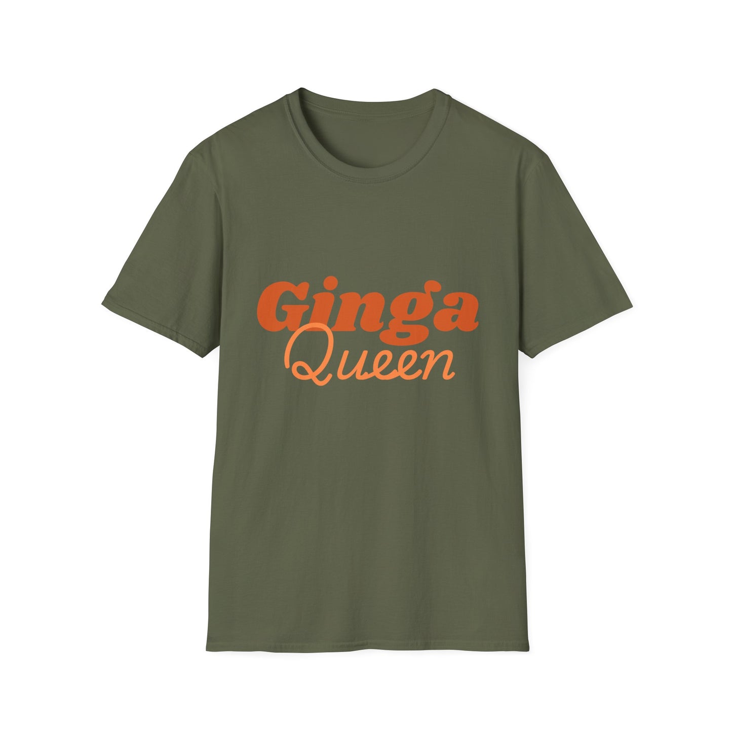 Ginga Queen Unisex T-Shirt - Fun Gift for Women, Casual Wear, Summer Fashion, Birthday Gift, Comfortable Tees