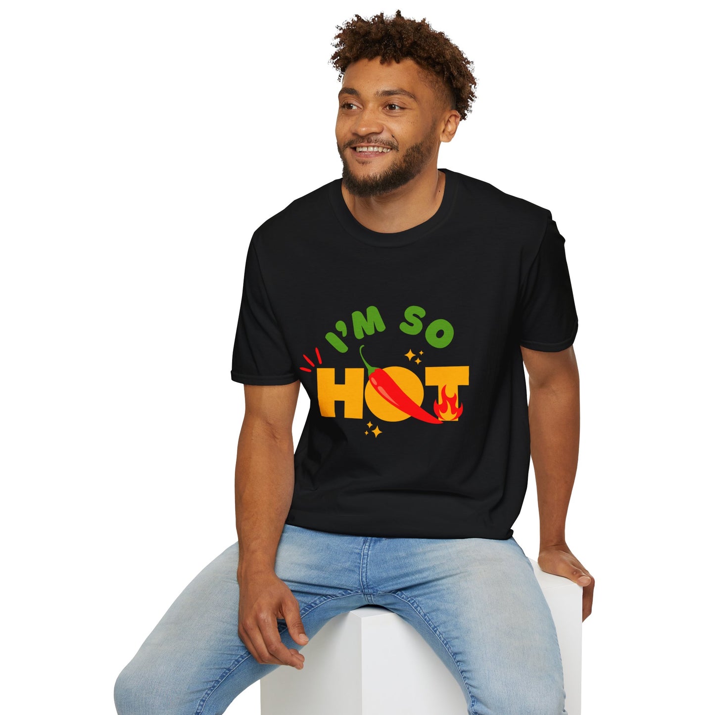 I'm So Hot Unisex T-Shirt, Funny Graphic Tee, Casual Summer Wear, Gift for Friends, Birthday Shirt, Celebratory Outfit