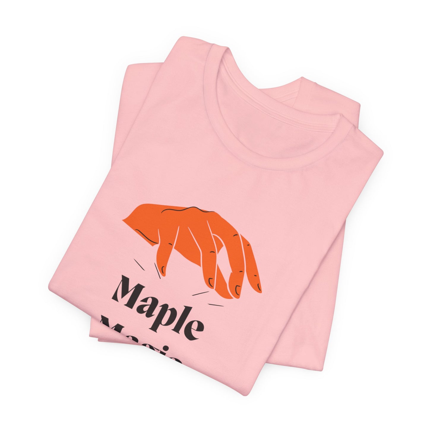 Maple Magic Unisex Tee - Cozy Casual Wear, Nature Lover Gift, Autumn Fashion, Eco-Friendly Style, Seasonal Celebration Top