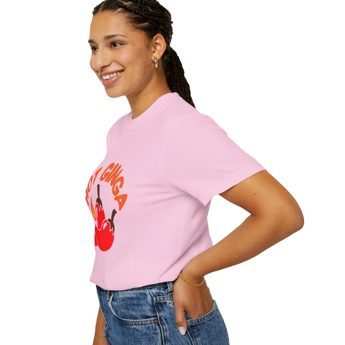 Spicy Chili T-Shirt, Hot Ginga Tee, Casual Summer Top, Gift for Spice Lovers, Unisex Graphic Shirt, Trendy Streetwear