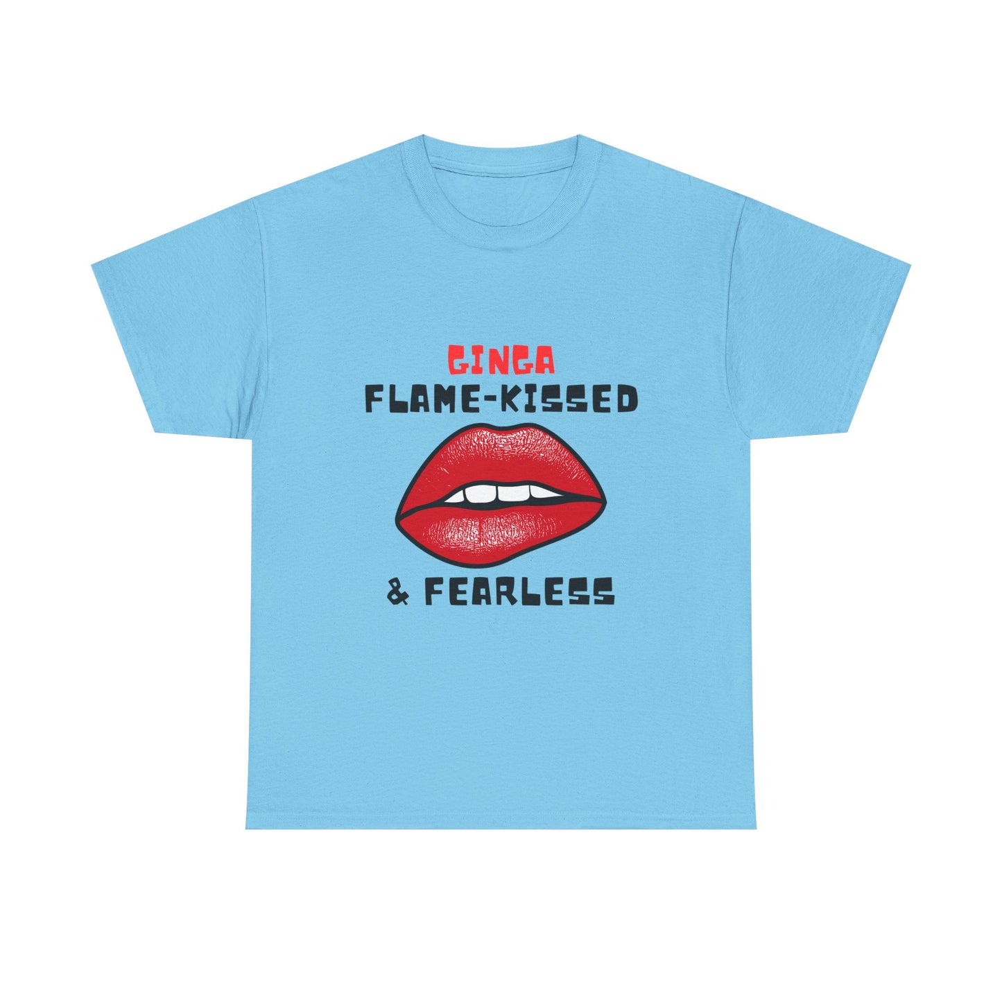 Flame-Kissed & Fearless Tee | Unisex Cotton Graphic Shirt, Casual Wear, Gift for Her, Statement T-Shirt, Summer Fashion